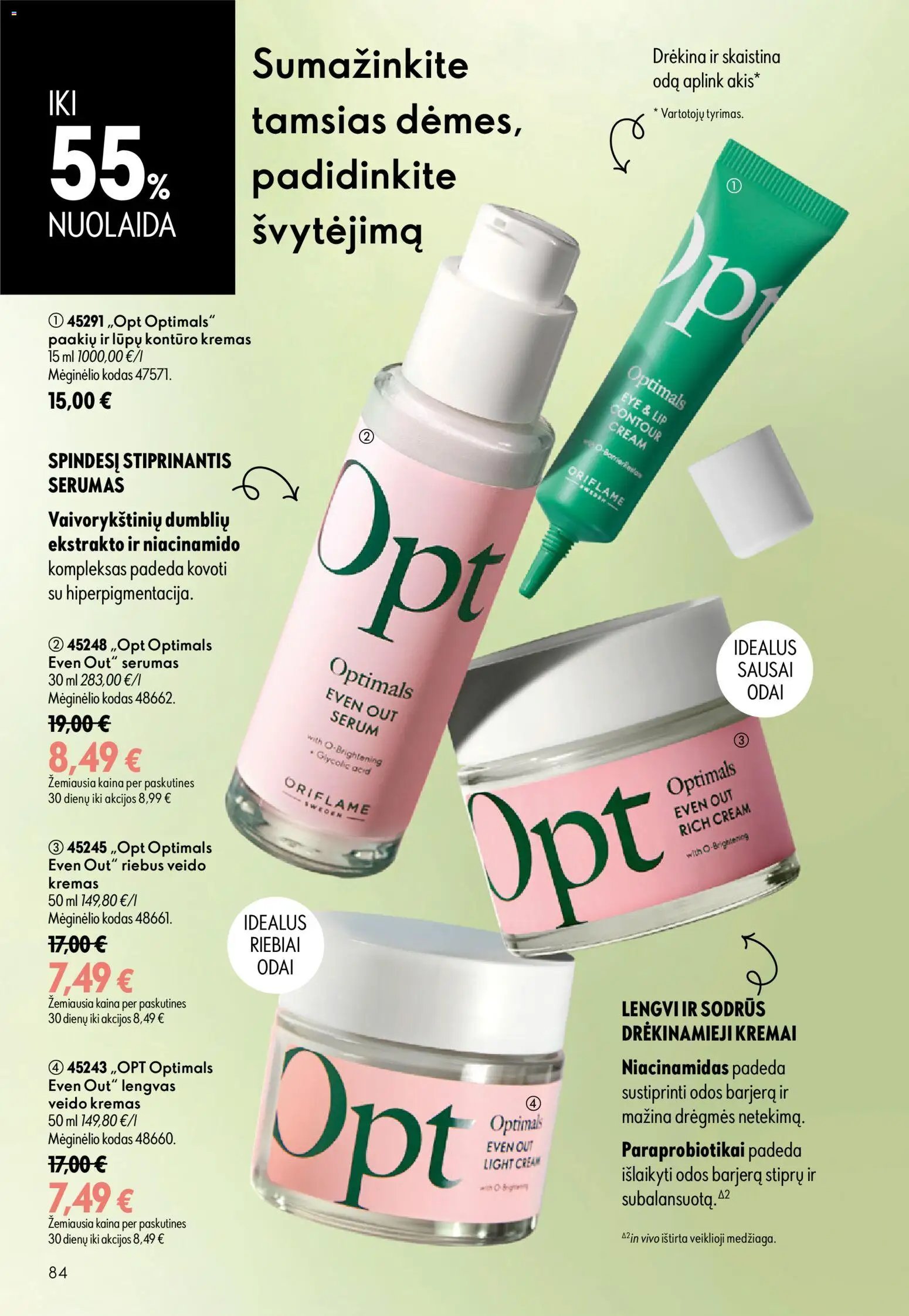 Oriflame katalogas 10 2026