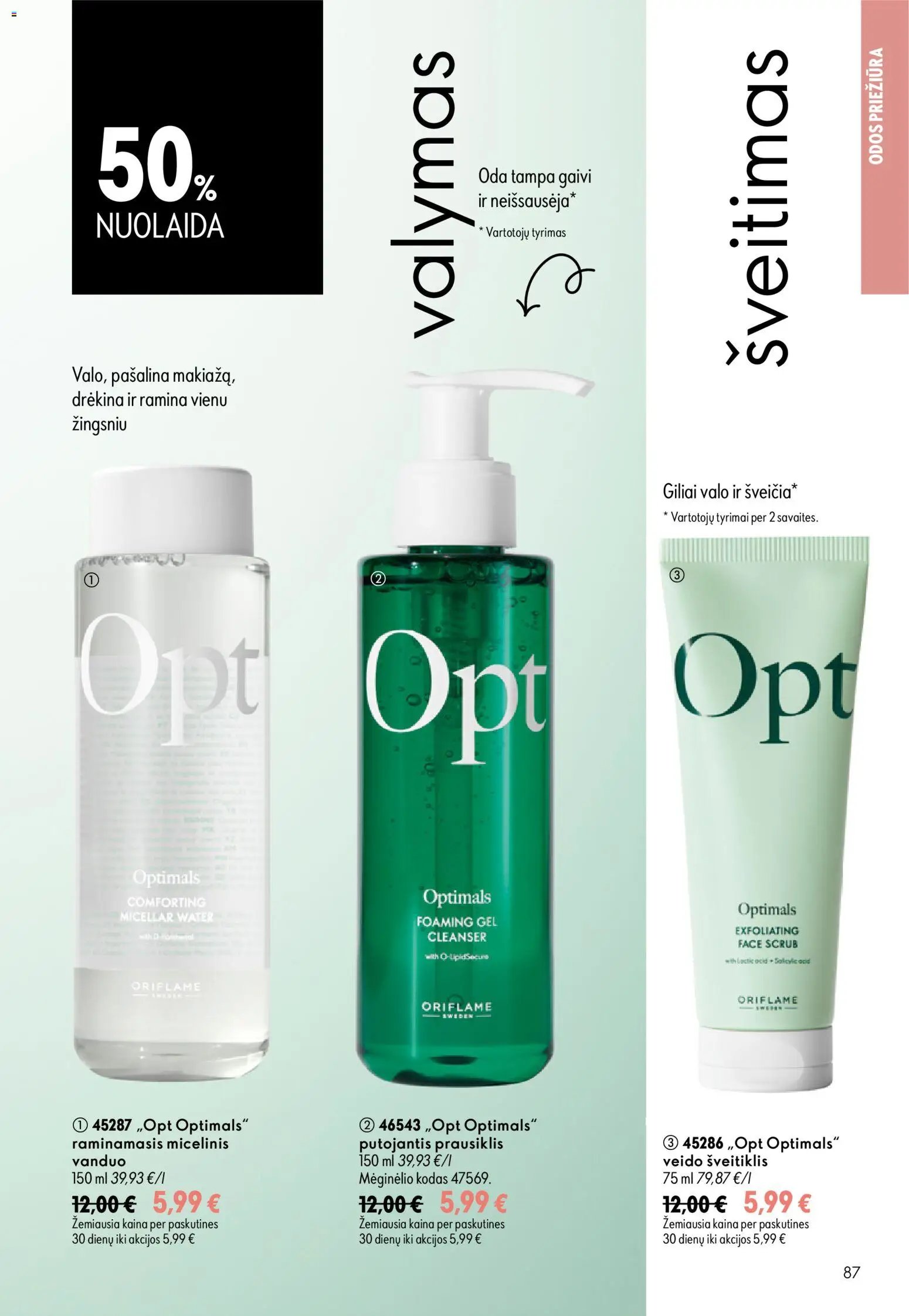 Oriflame katalogas 10 2026