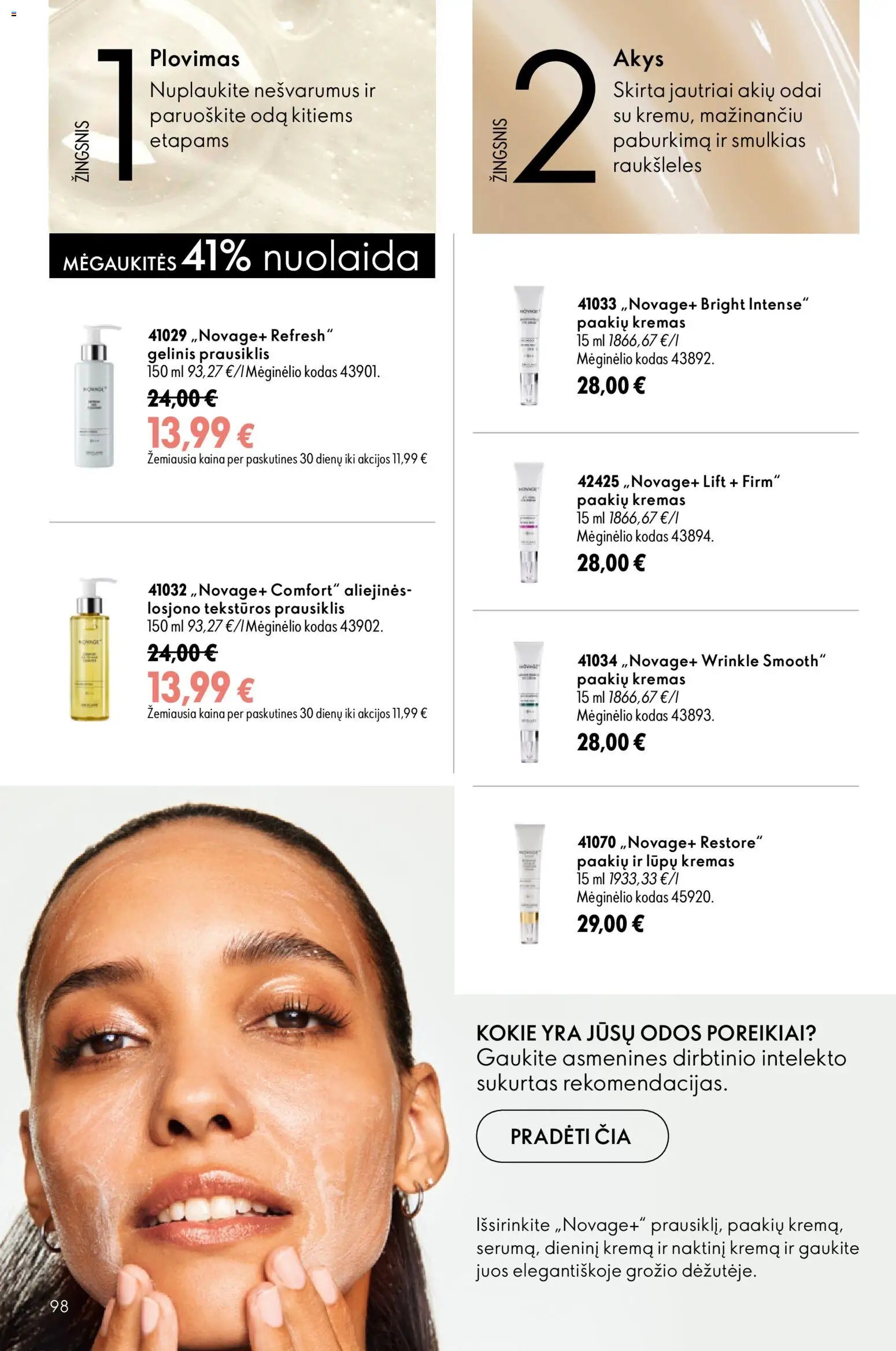 Oriflame katalogas 10 2026