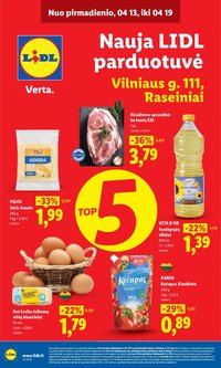LIDL leidinys - Nauja parduotuvė Raseiniuose