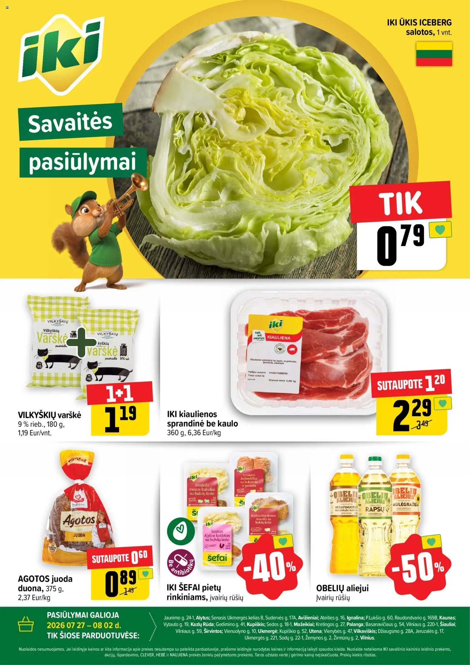 IKI leidinys - Specialūs pasiūlymai IKI parduotuvės klientams