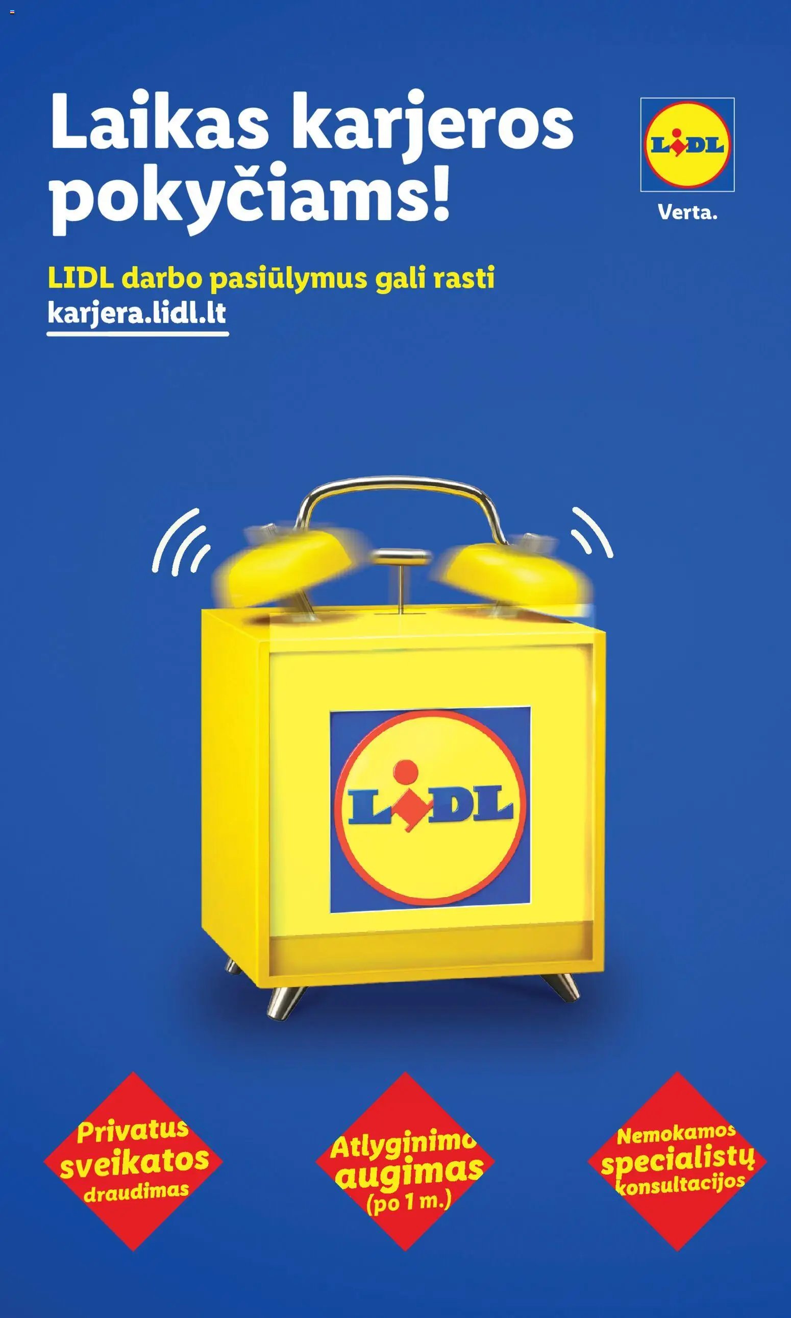 LIDL leidinys - Ne maisto prekių pasiūlymai