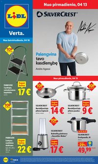 LIDL leidinys - Ne maisto prekių pasiūlymai
