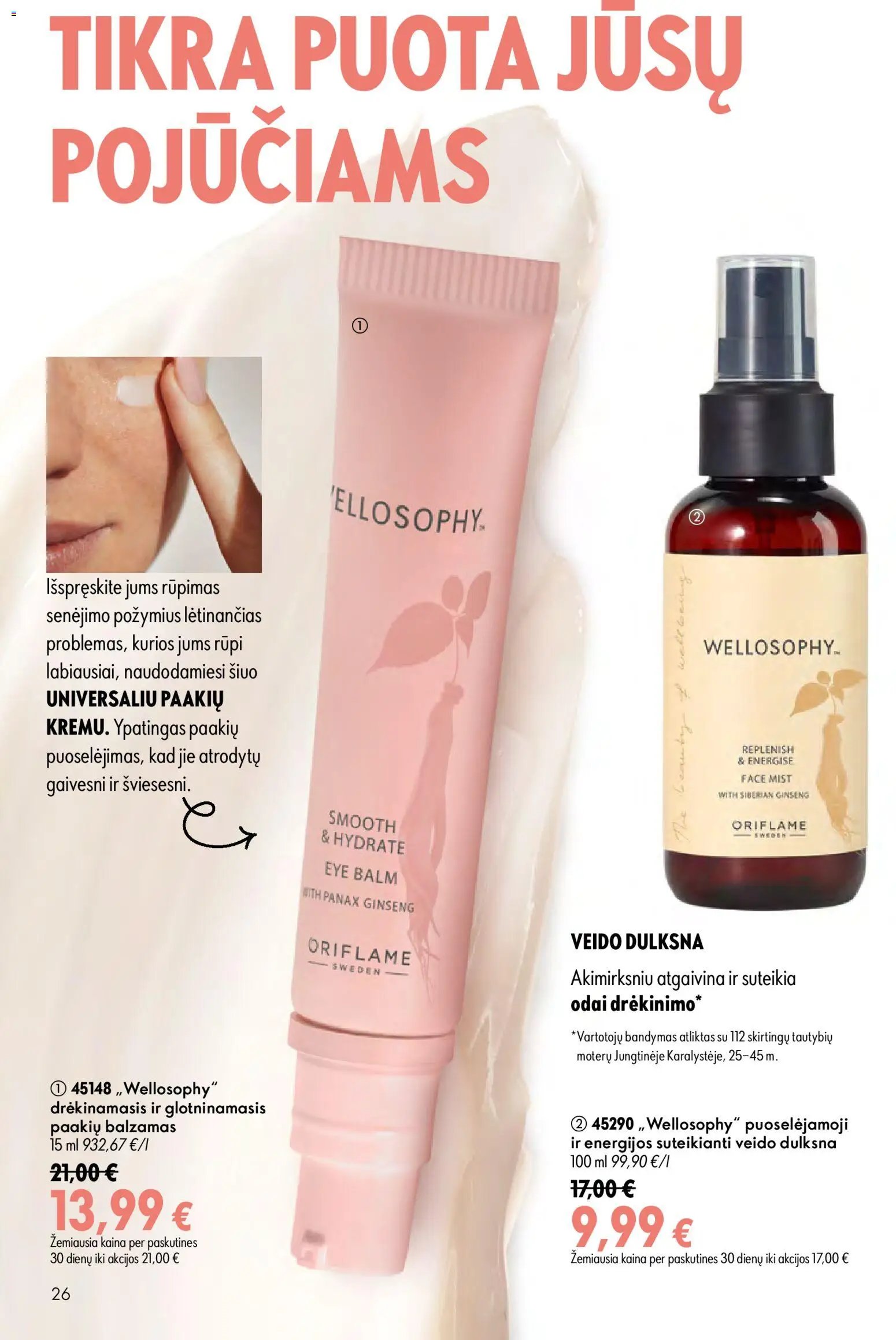 Oriflame katalogas 11 2026