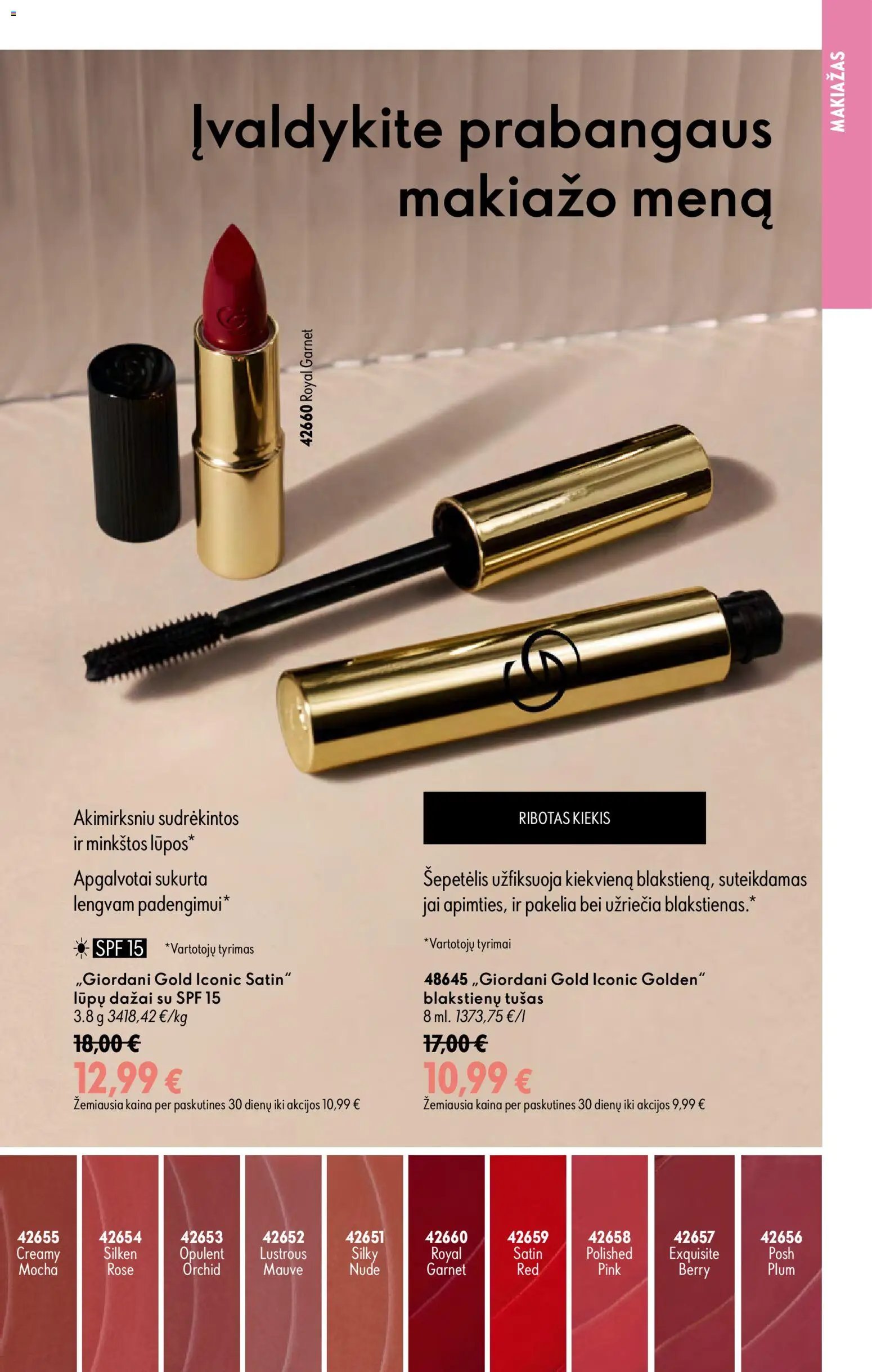 Oriflame katalogas 11 2026
