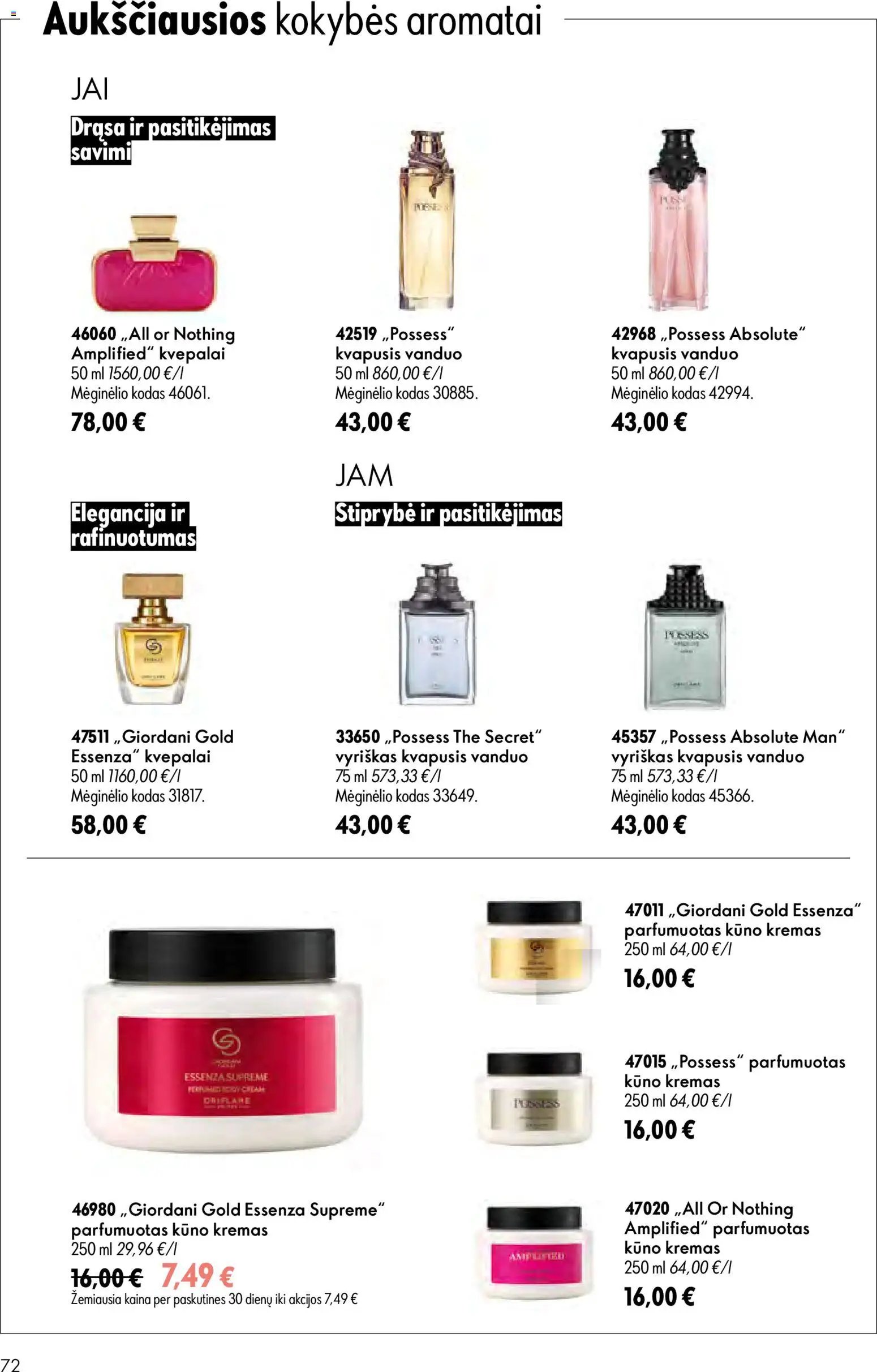 Oriflame katalogas 11 2026