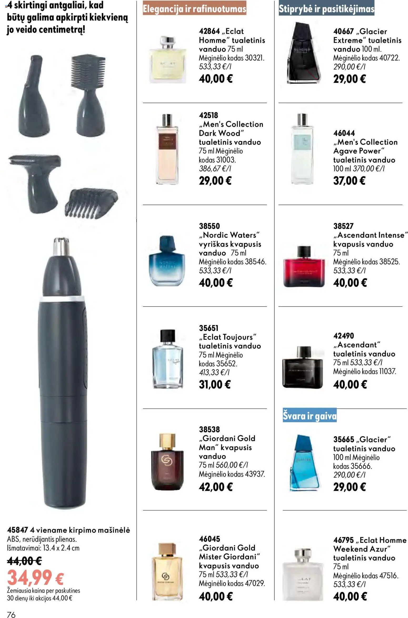 Oriflame katalogas 11 2026