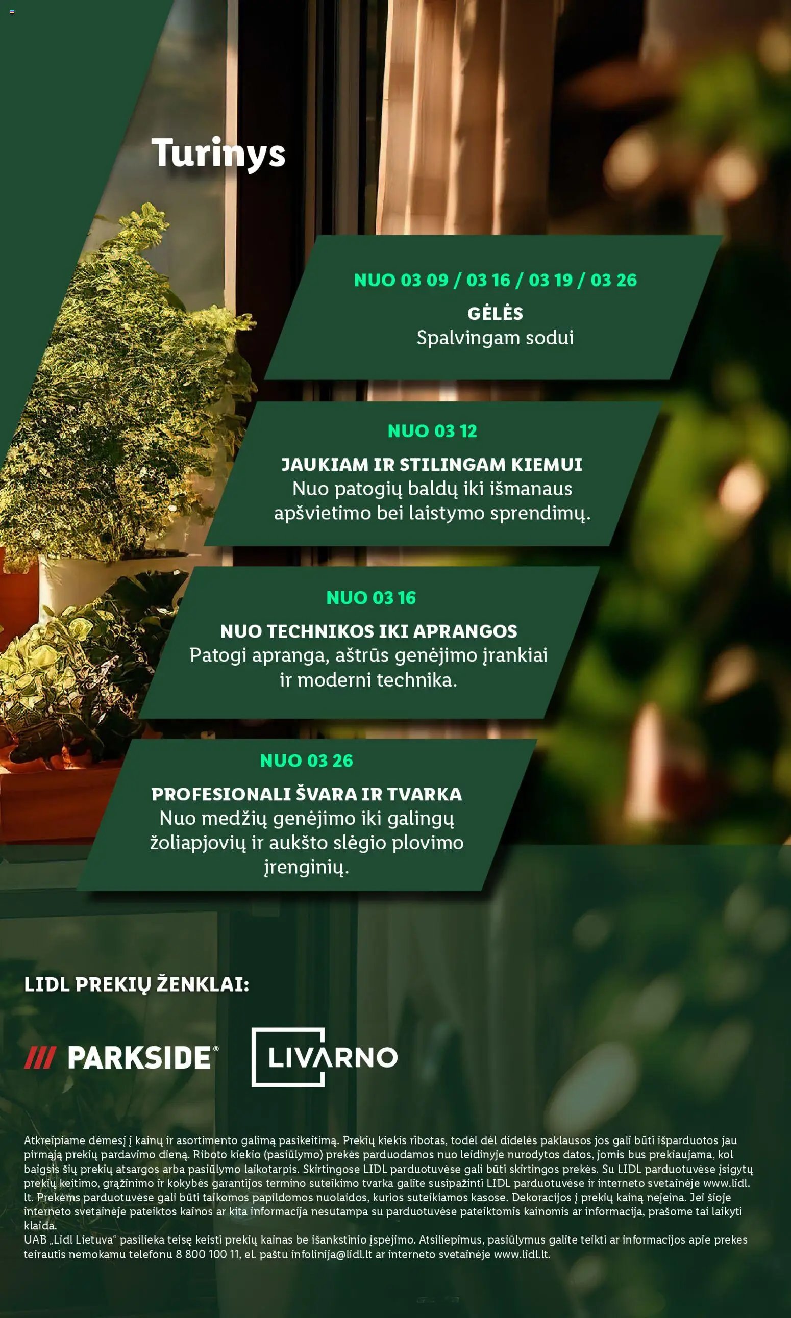 LIDL leidinys - Sodui valio