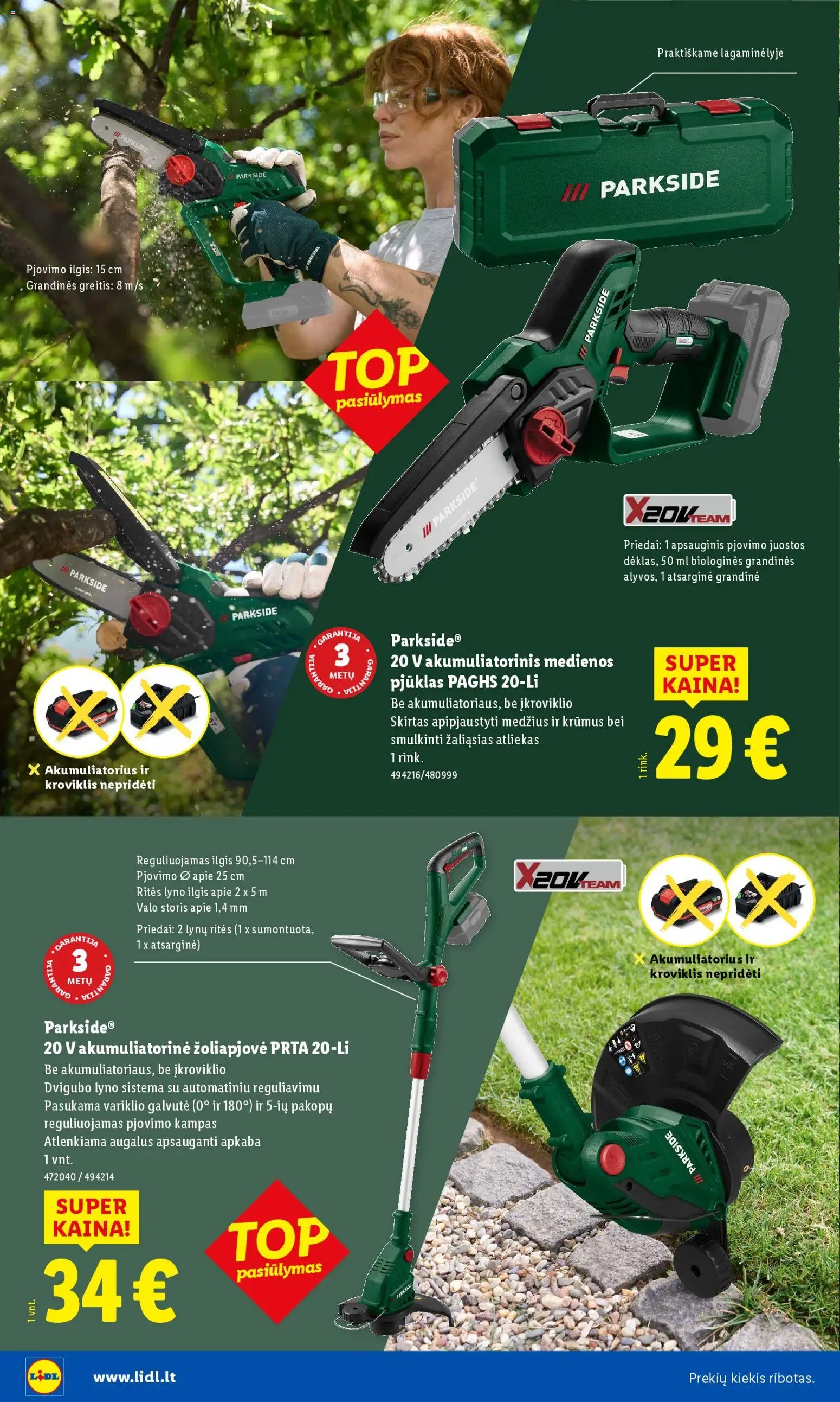 LIDL leidinys - Sodui valio