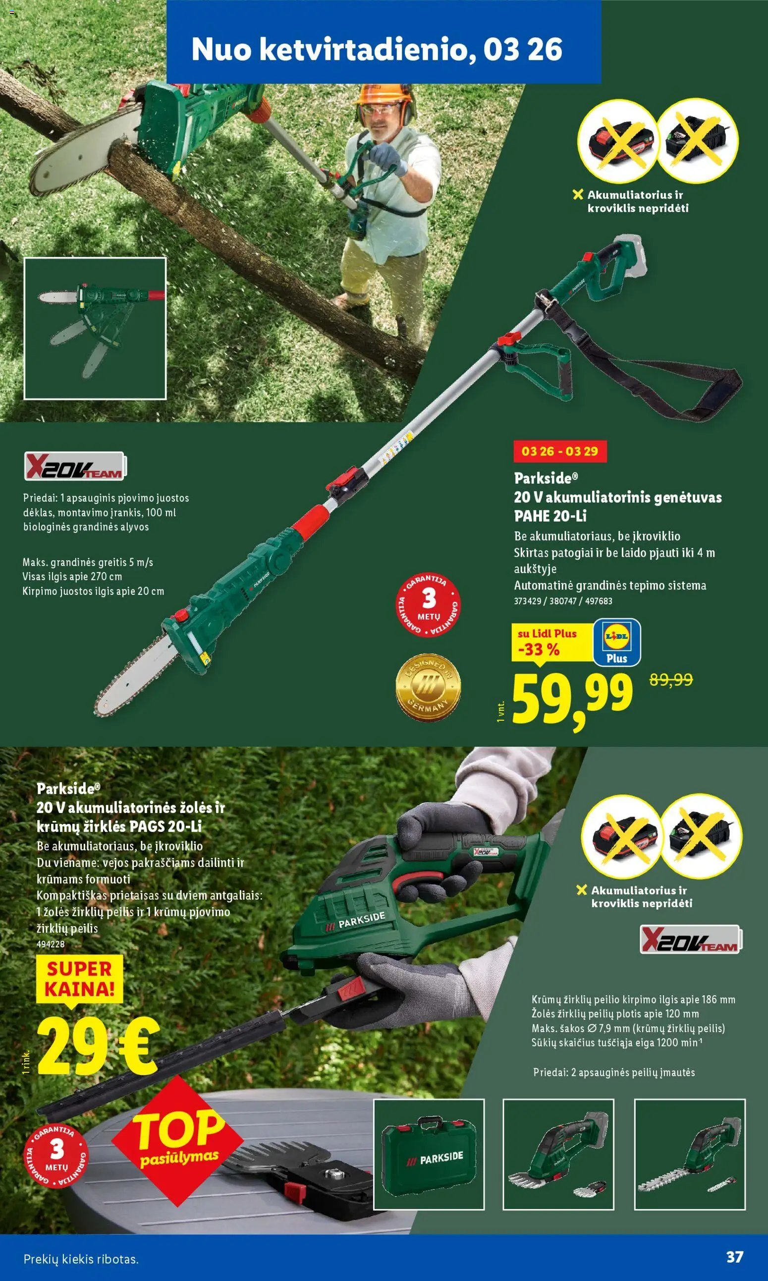 LIDL leidinys - Sodui valio