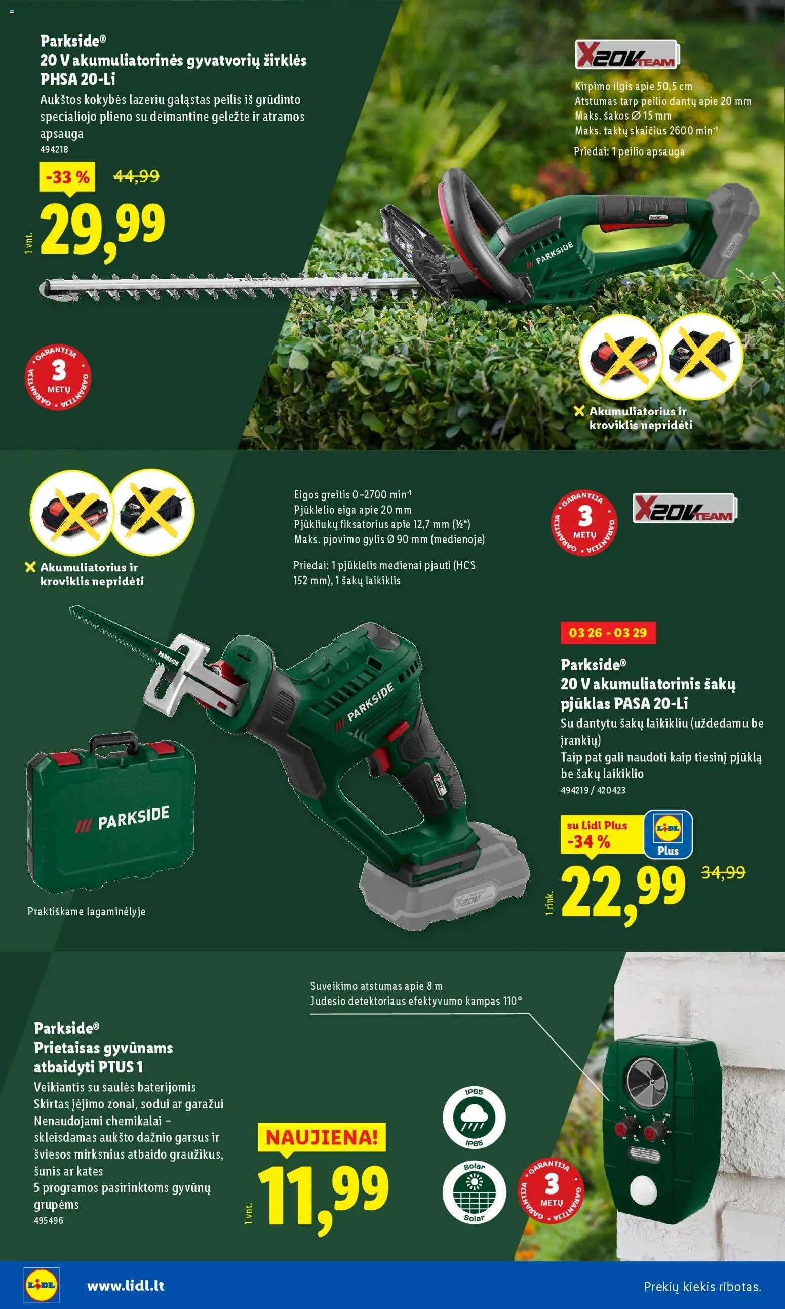 LIDL leidinys - Sodui valio