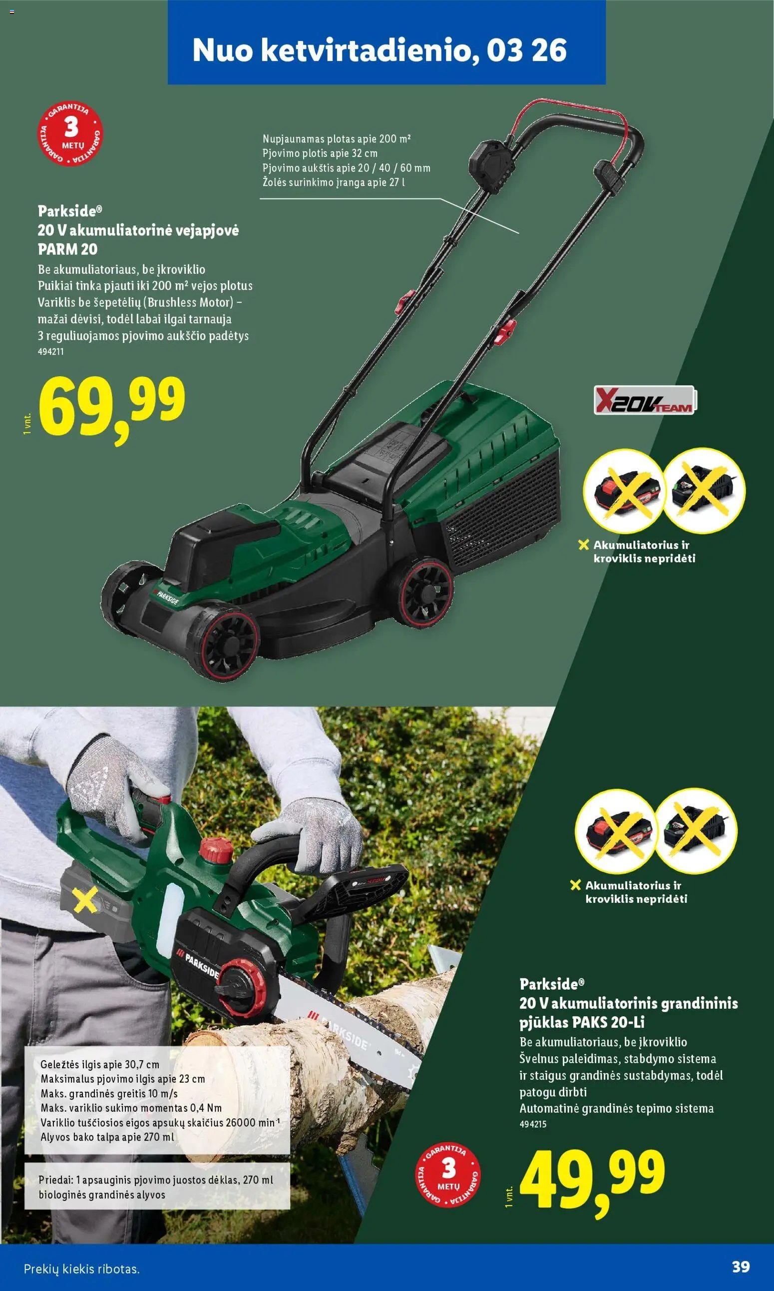 LIDL leidinys - Sodui valio