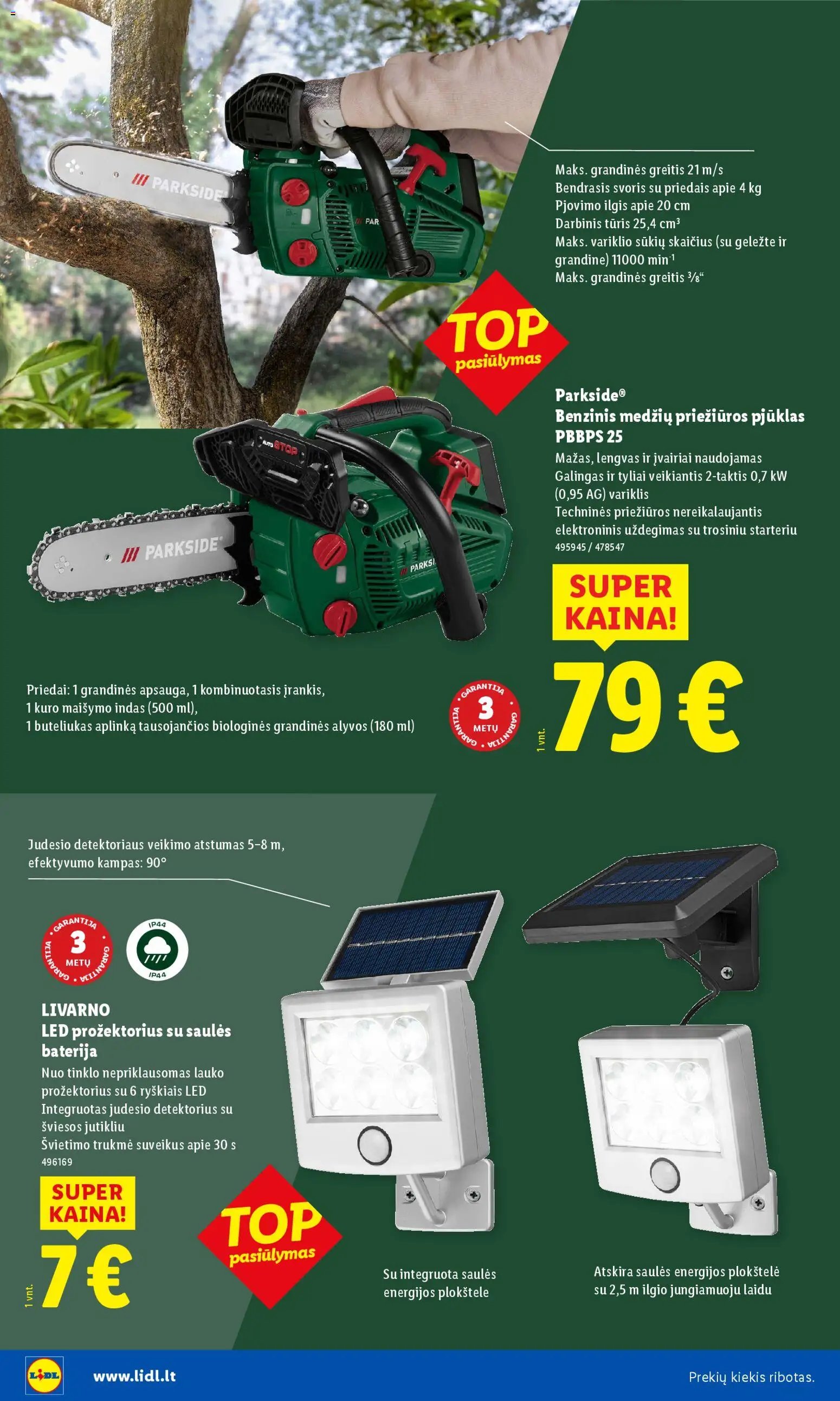 LIDL leidinys - Sodui valio