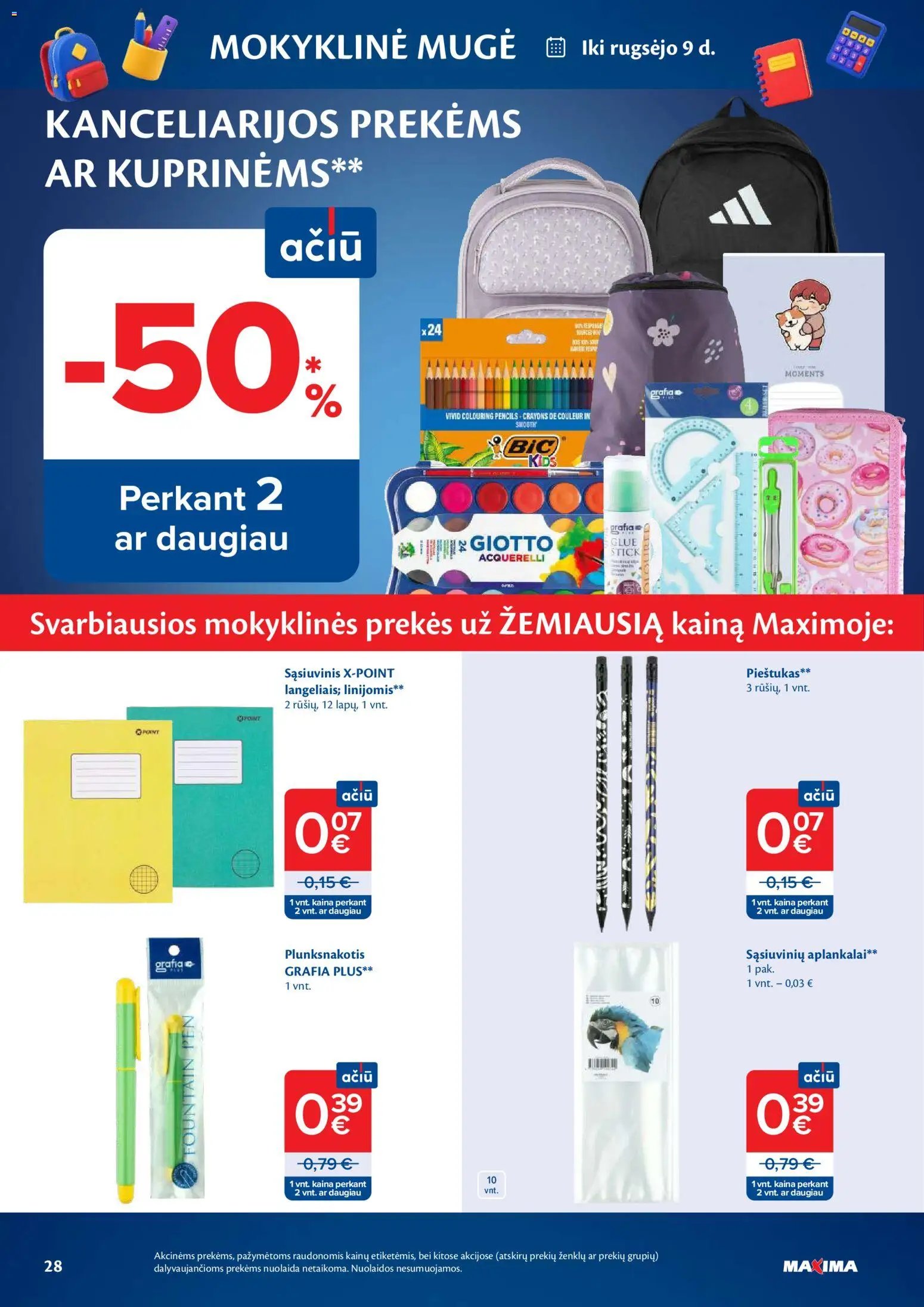 MAXIMA leidinys