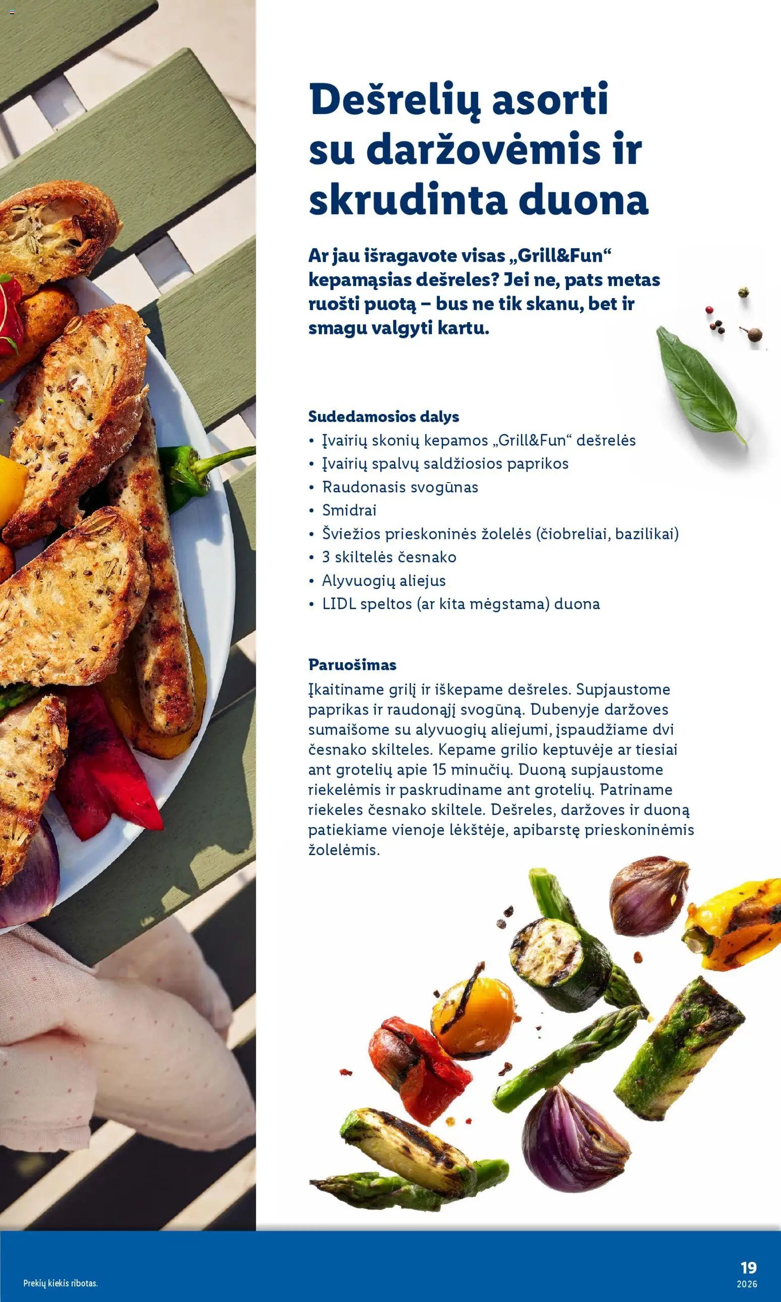 LIDL leidinys - Grilio katalogas