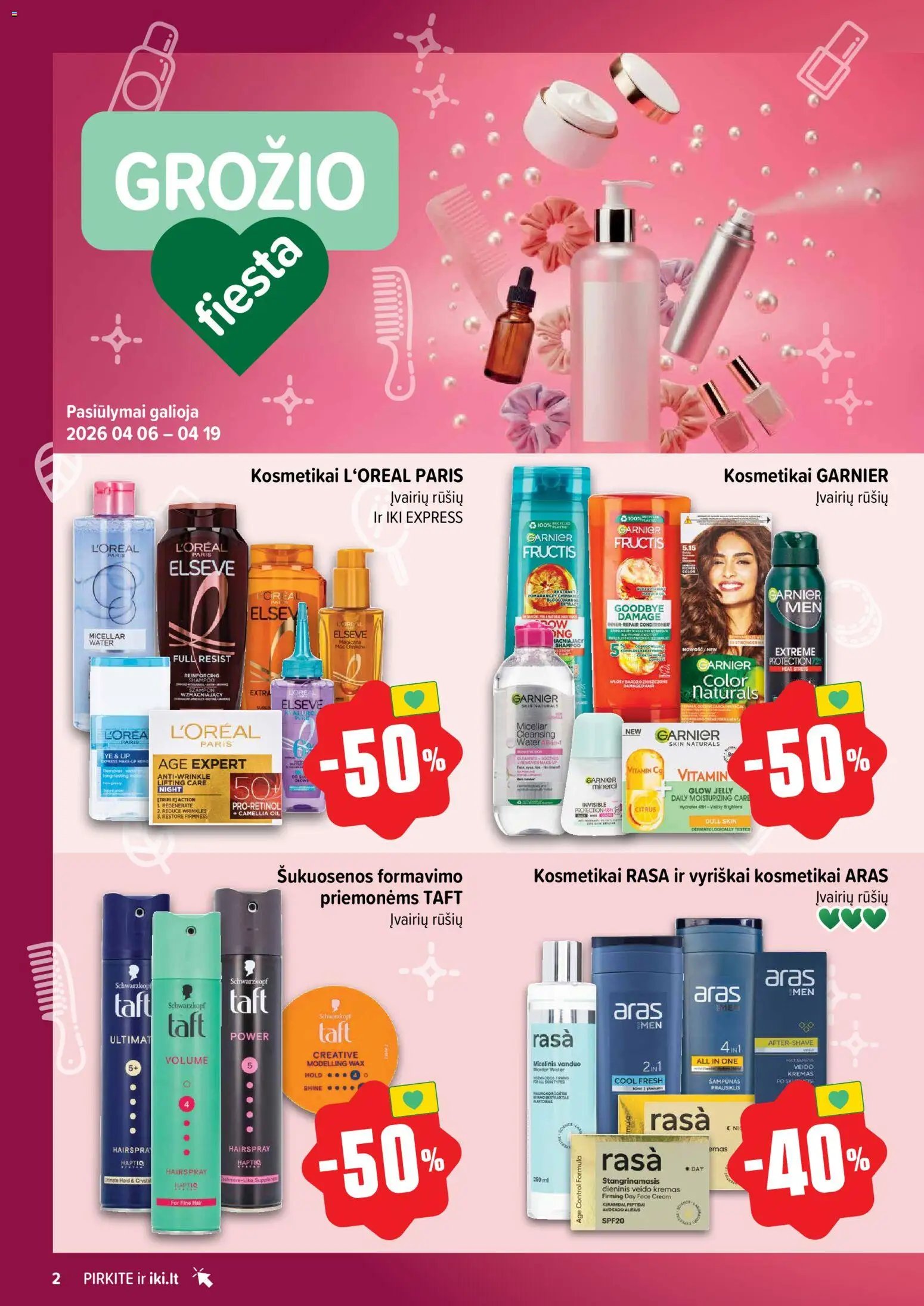 IKI leidinys - Grožio fiesta