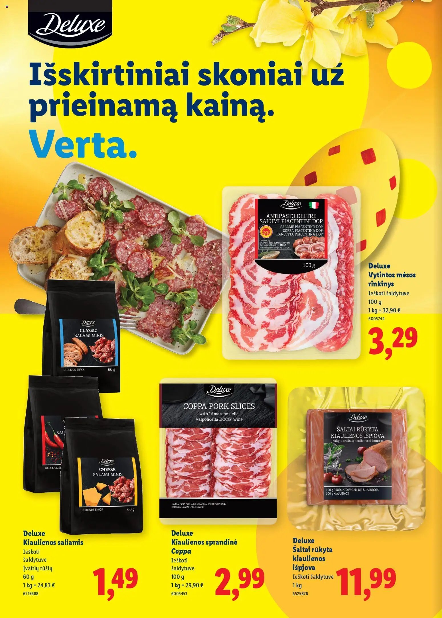 LIDL leidinys - Velykų katalogas