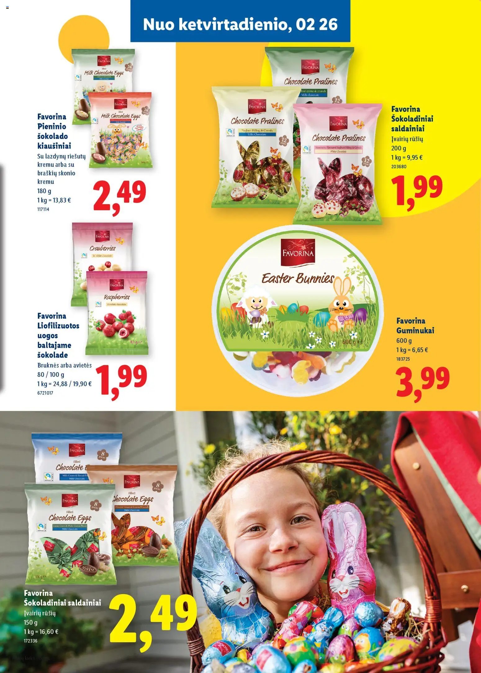 LIDL leidinys - Velykų katalogas