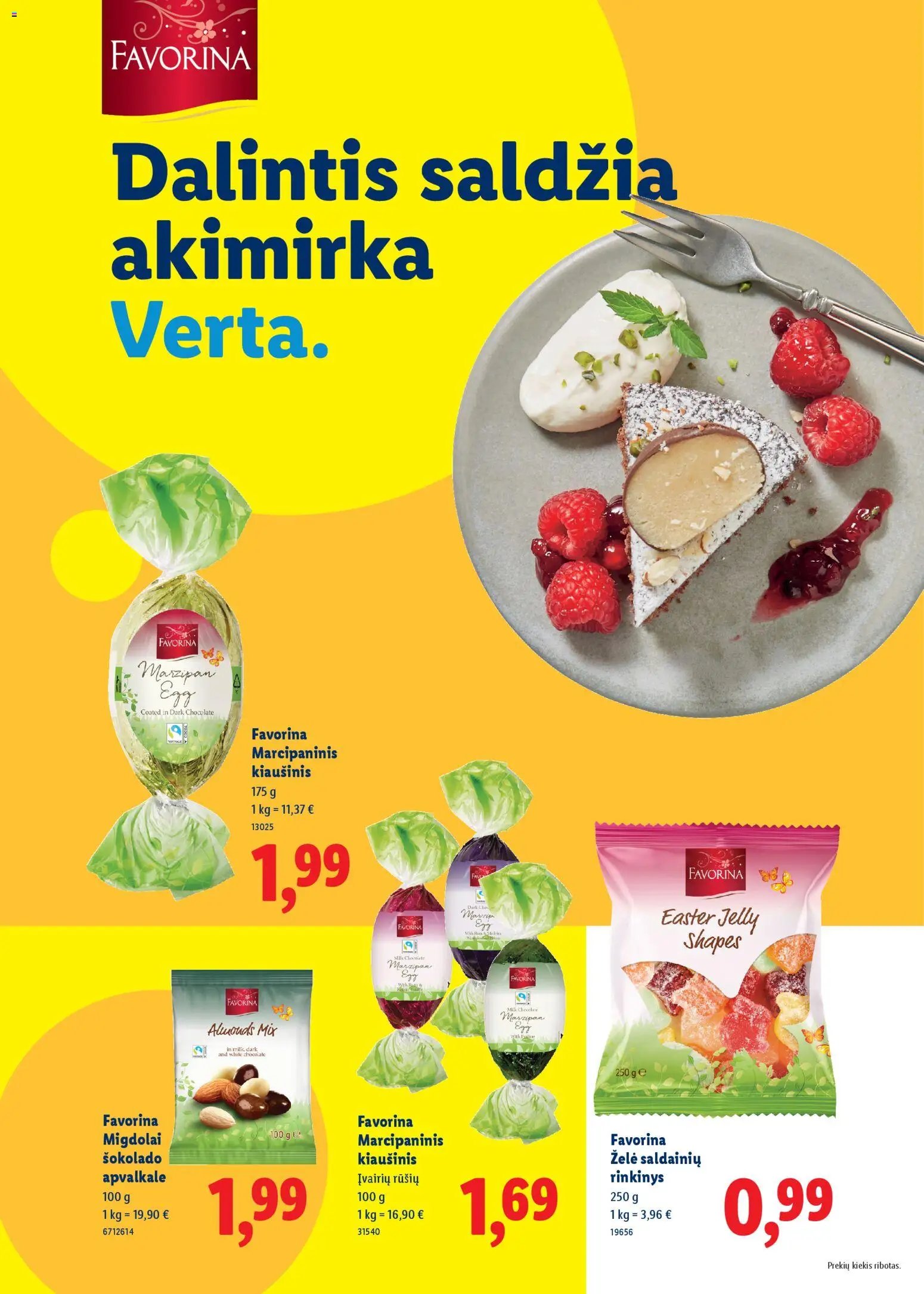 LIDL leidinys - Velykų katalogas