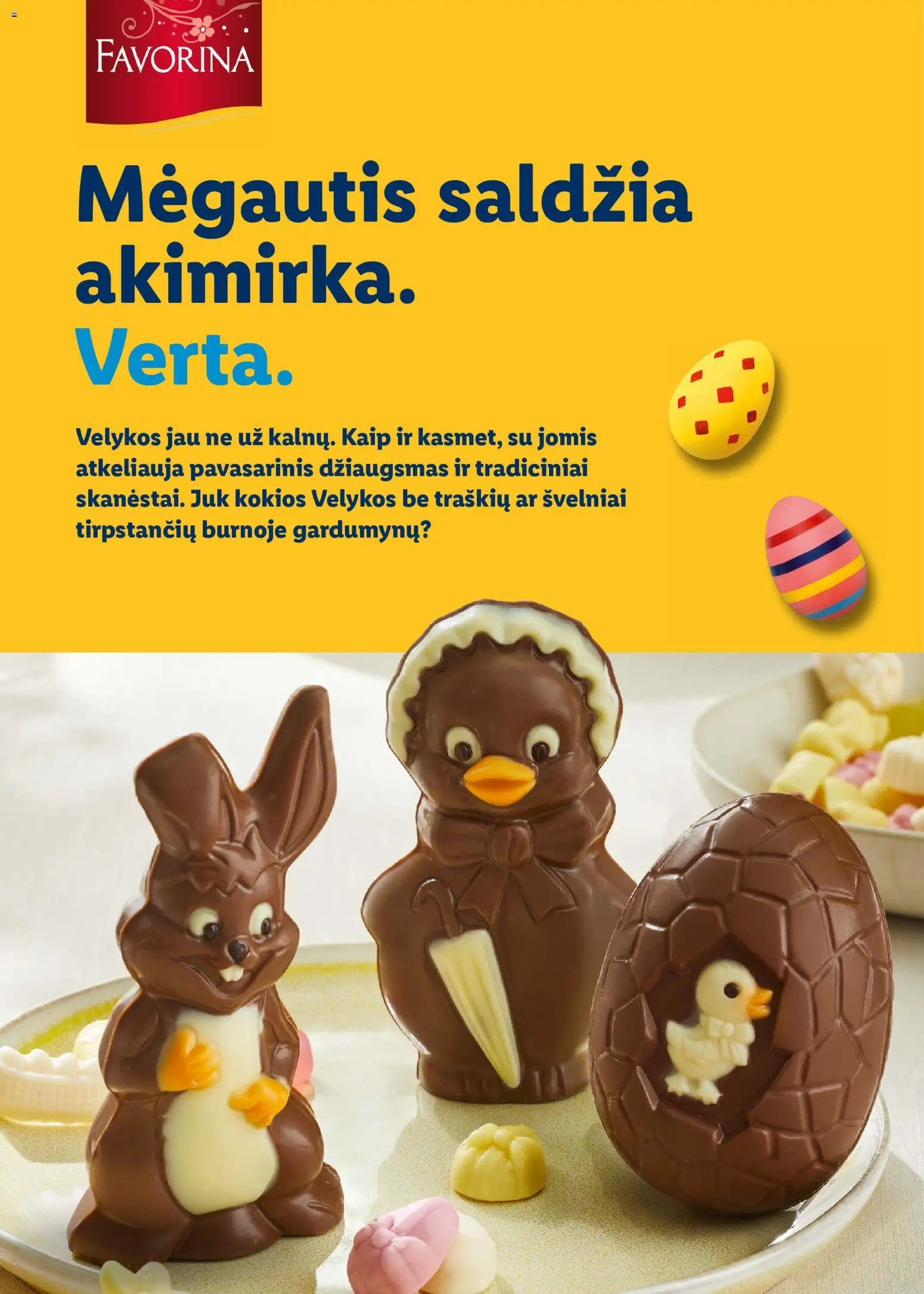 LIDL leidinys - Velykų katalogas