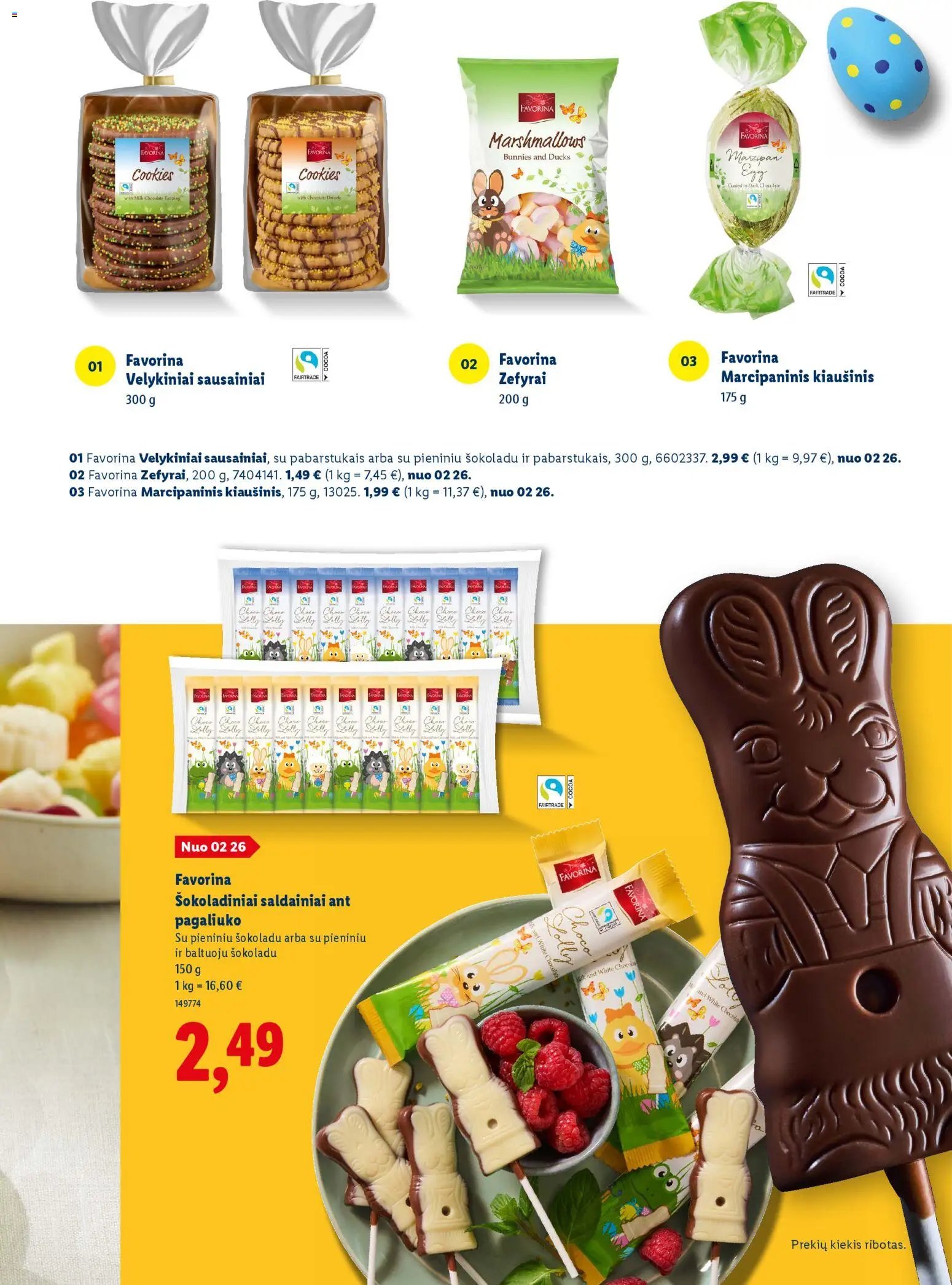 LIDL leidinys - Velykų katalogas