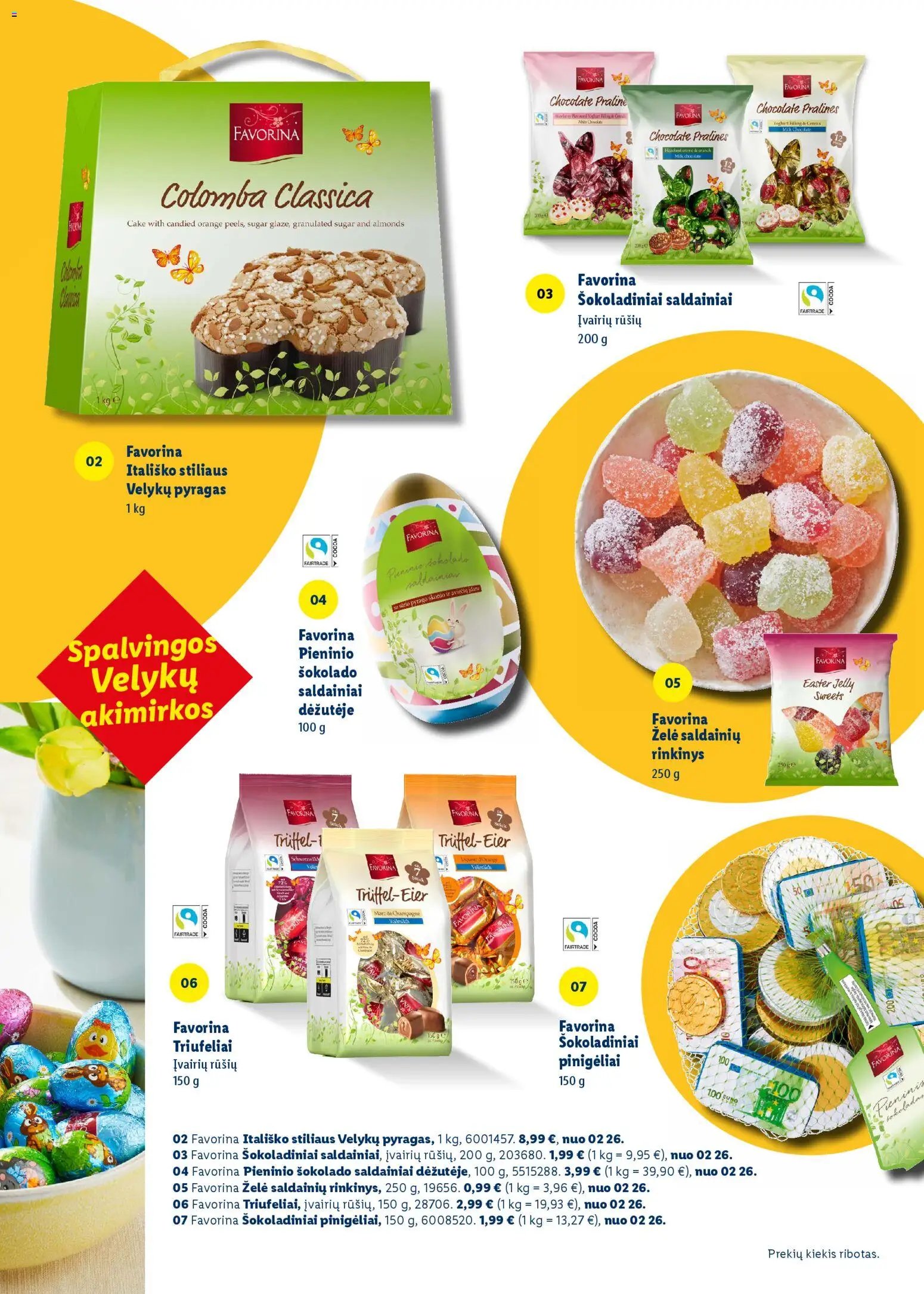 LIDL leidinys - Velykų katalogas