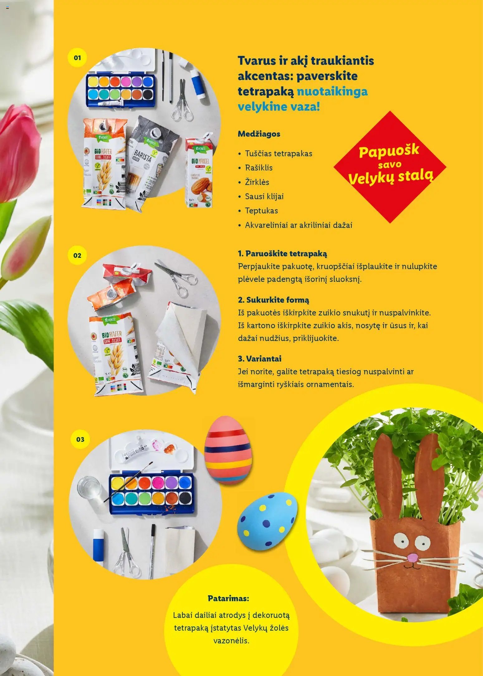 LIDL leidinys - Velykų katalogas