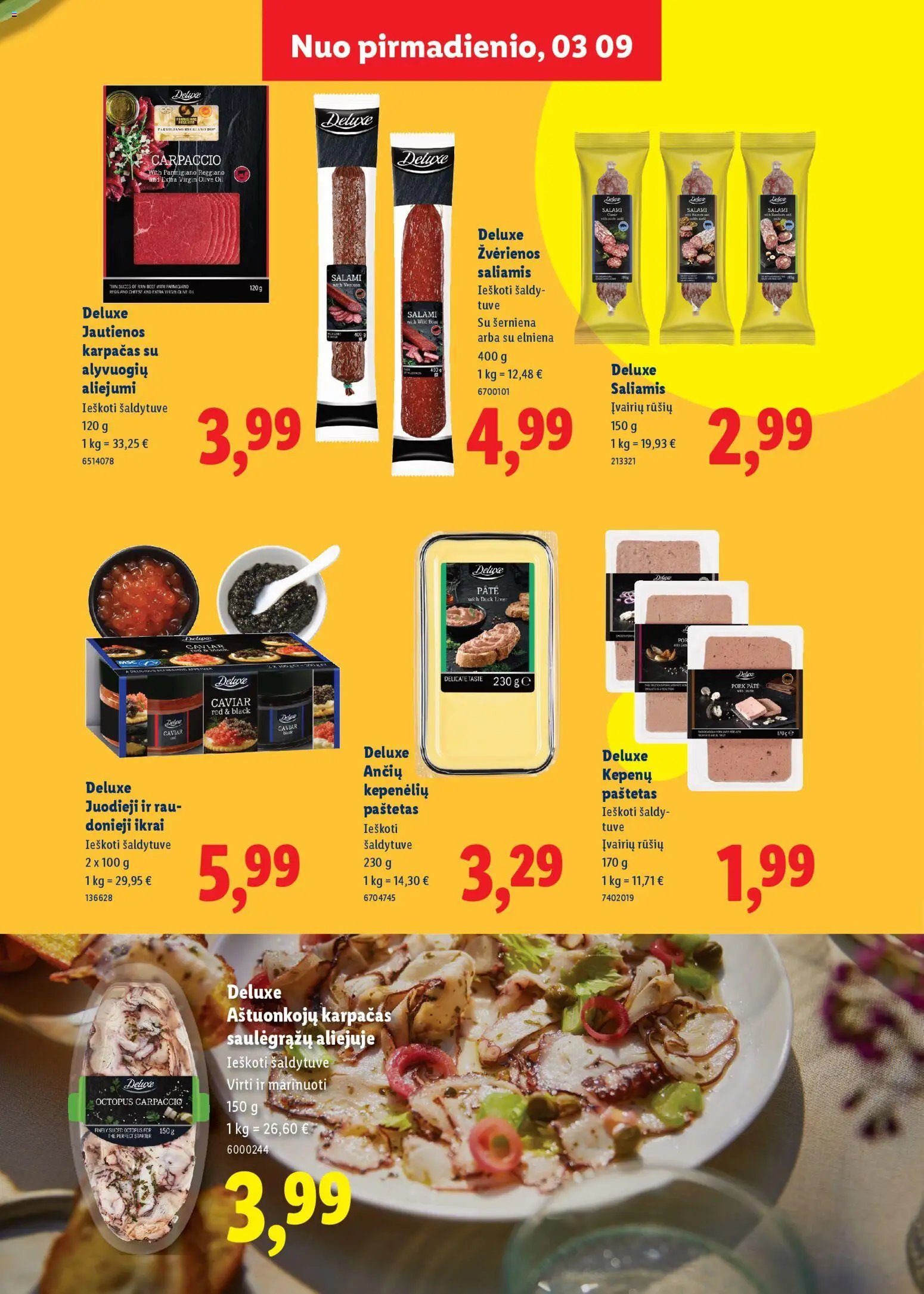 LIDL leidinys - Velykų katalogas