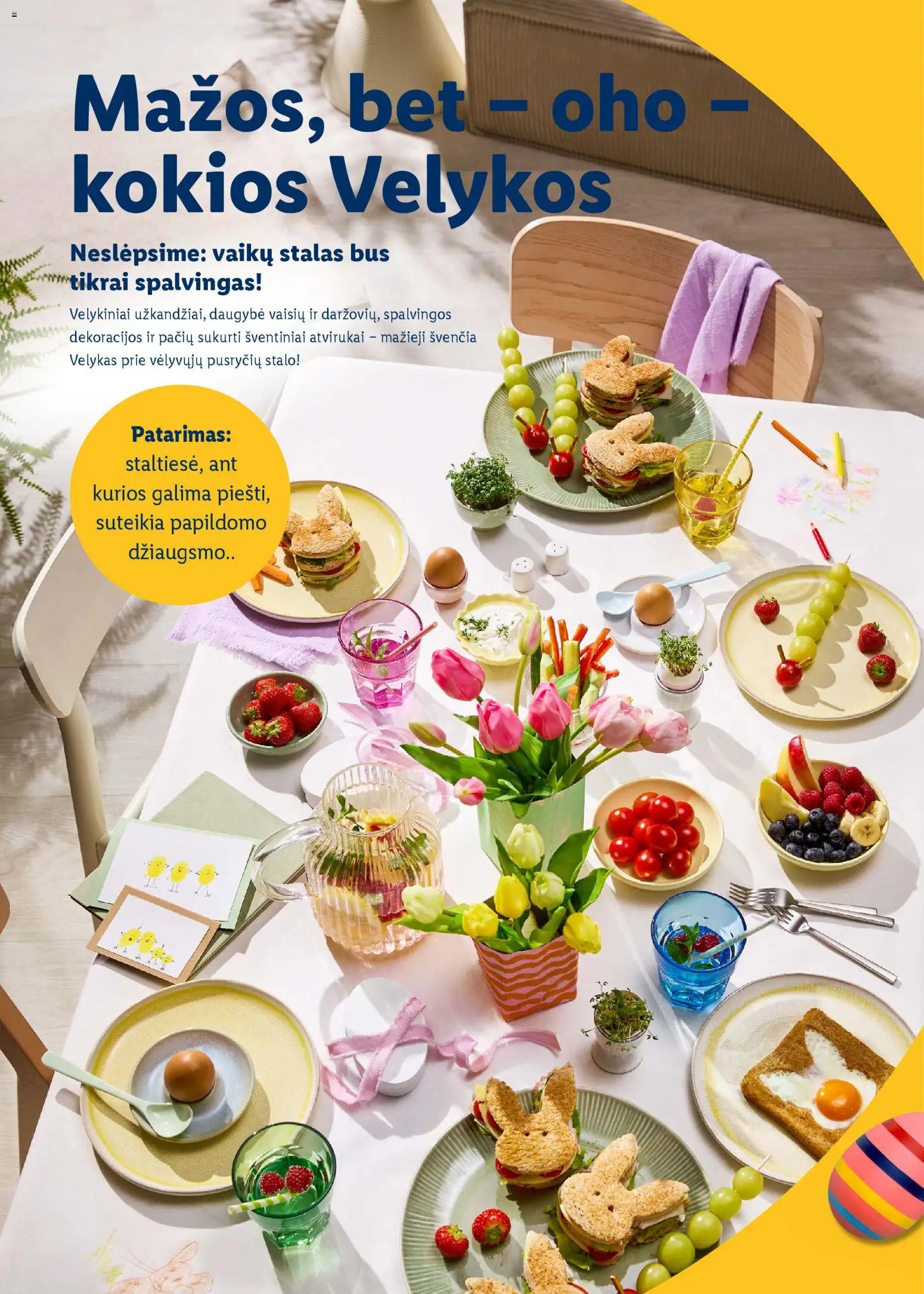 LIDL leidinys - Velykų katalogas
