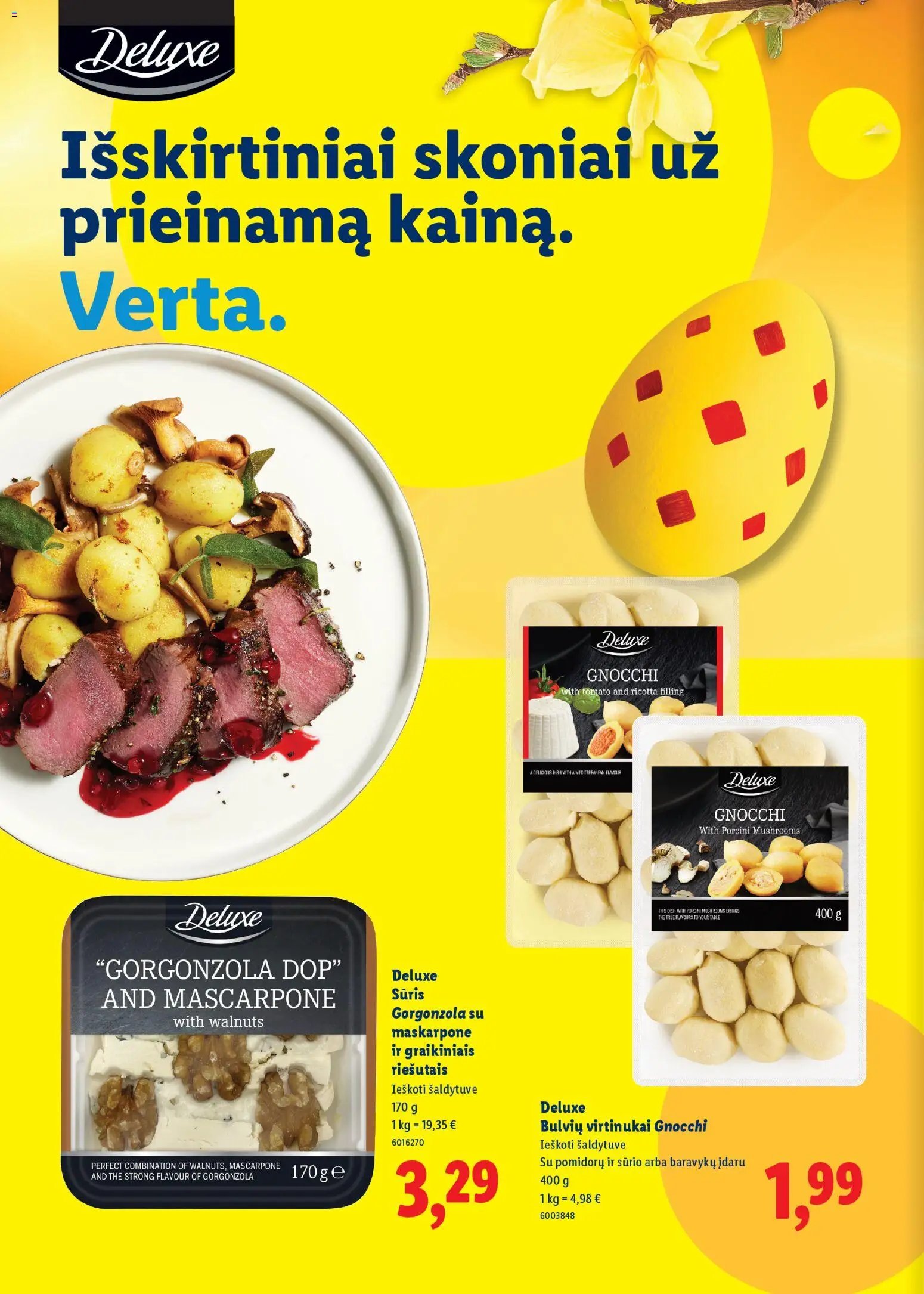 LIDL leidinys - Velykų katalogas