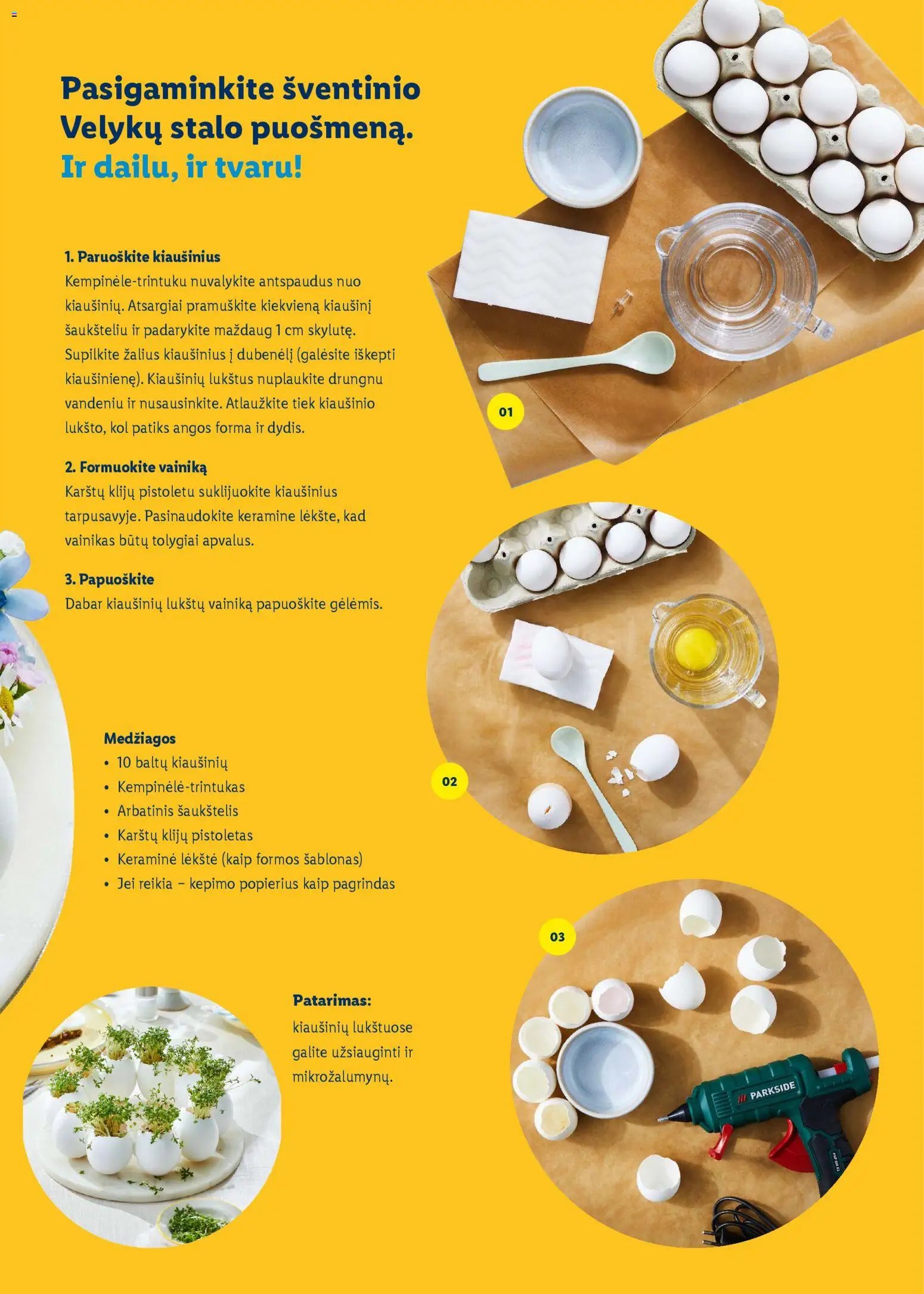 LIDL leidinys - Velykų katalogas