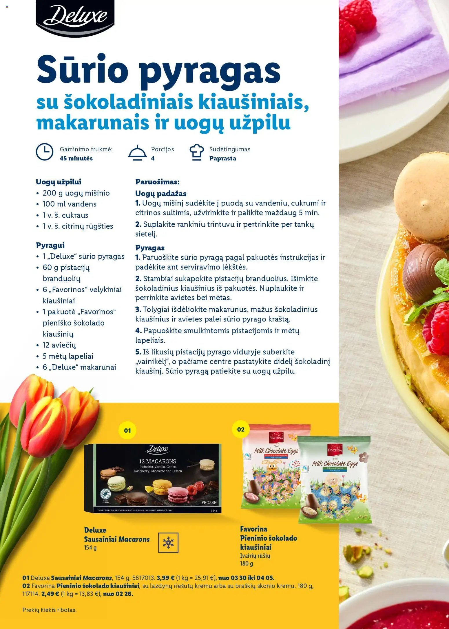 LIDL leidinys - Velykų katalogas