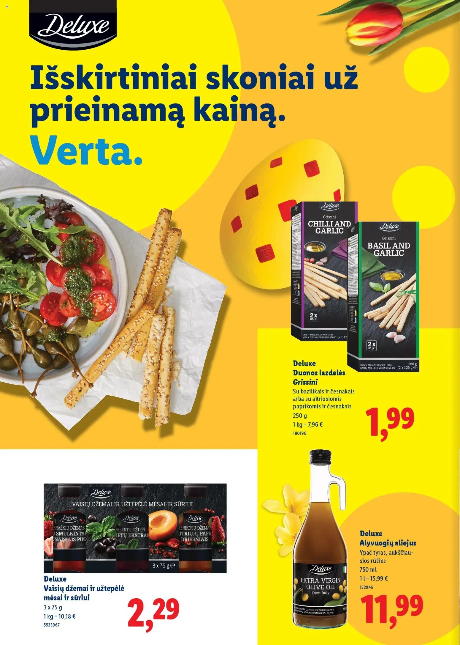 LIDL leidinys - Velykų katalogas