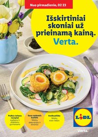 LIDL leidinys - Velykų katalogas