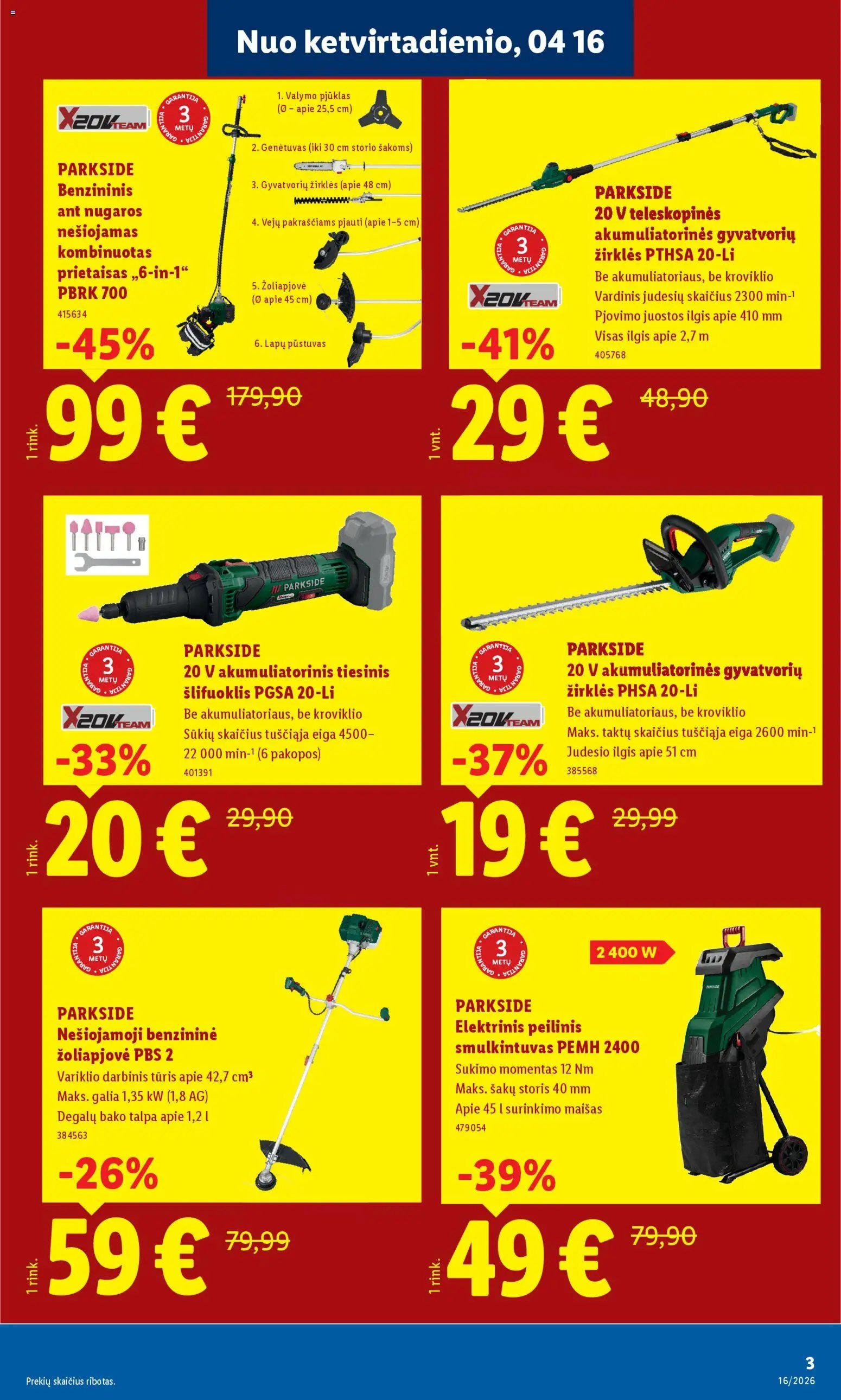 LIDL leidinys - Nauja parduotuvė Garliavoje