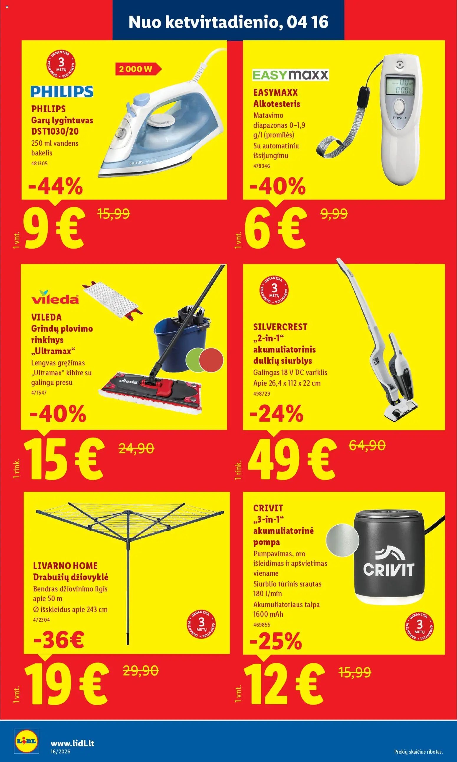 LIDL leidinys - Nauja parduotuvė Garliavoje