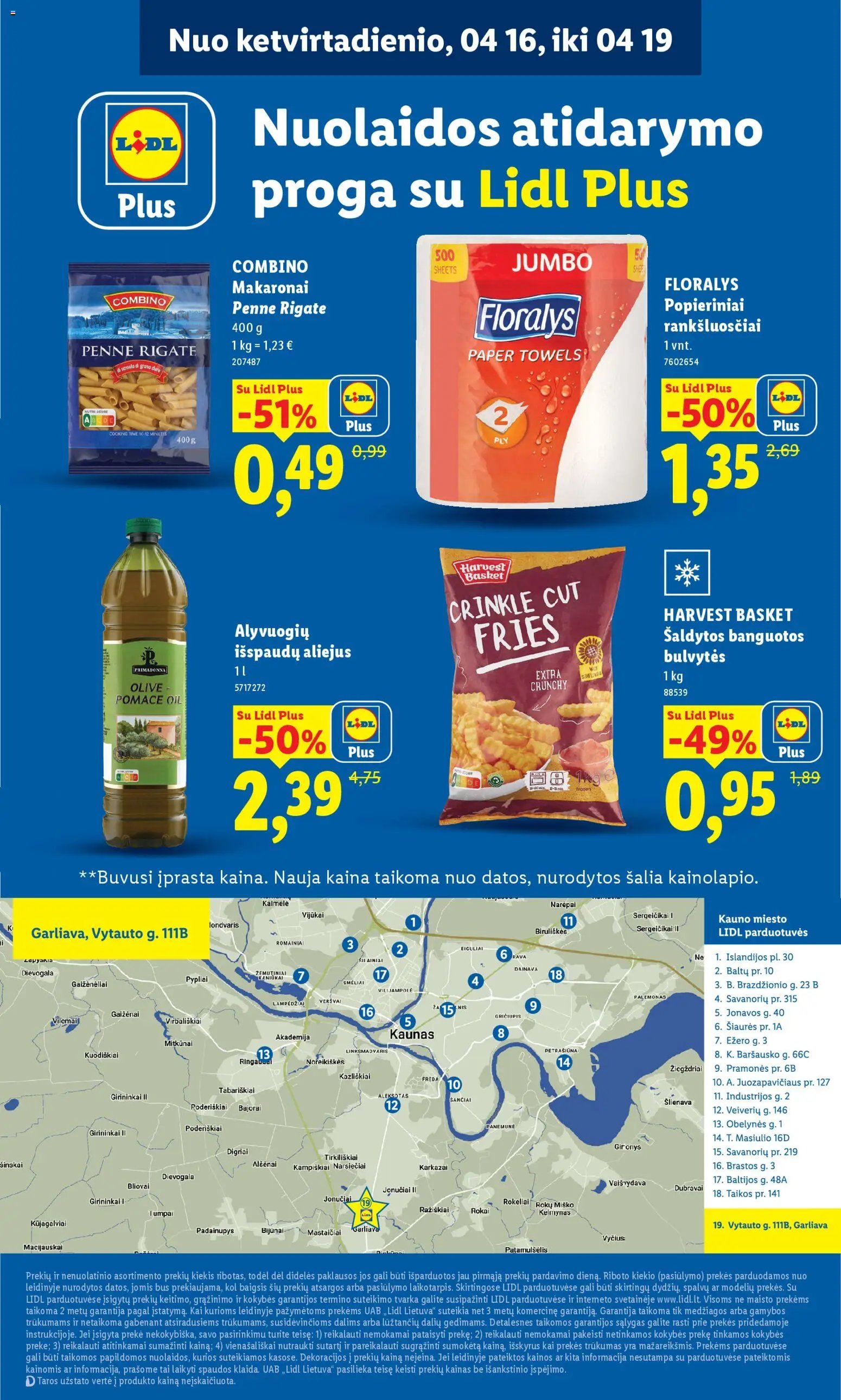 LIDL leidinys - Nauja parduotuvė Garliavoje