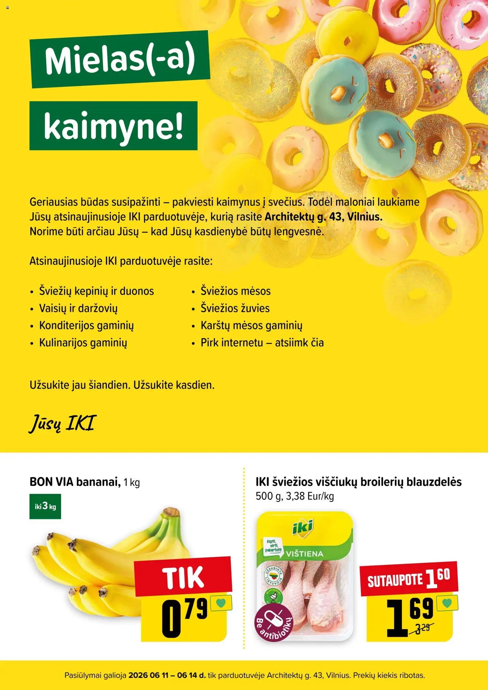 IKI leidinys - Specialūs pasiūlymai IKI Papartis parduotuvės klientams