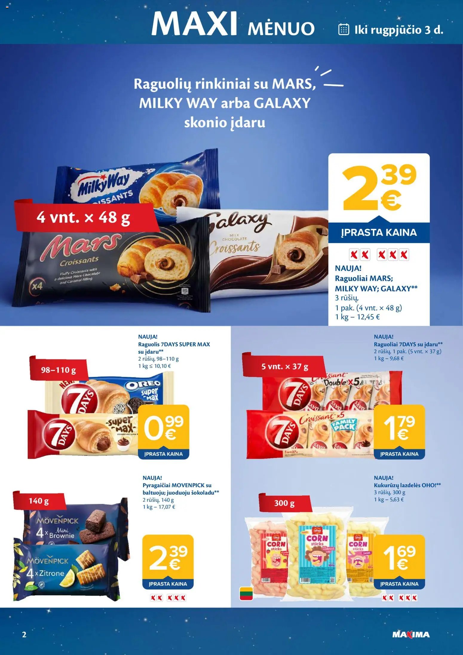 MAXIMA leidinys - Maxi mėnuo