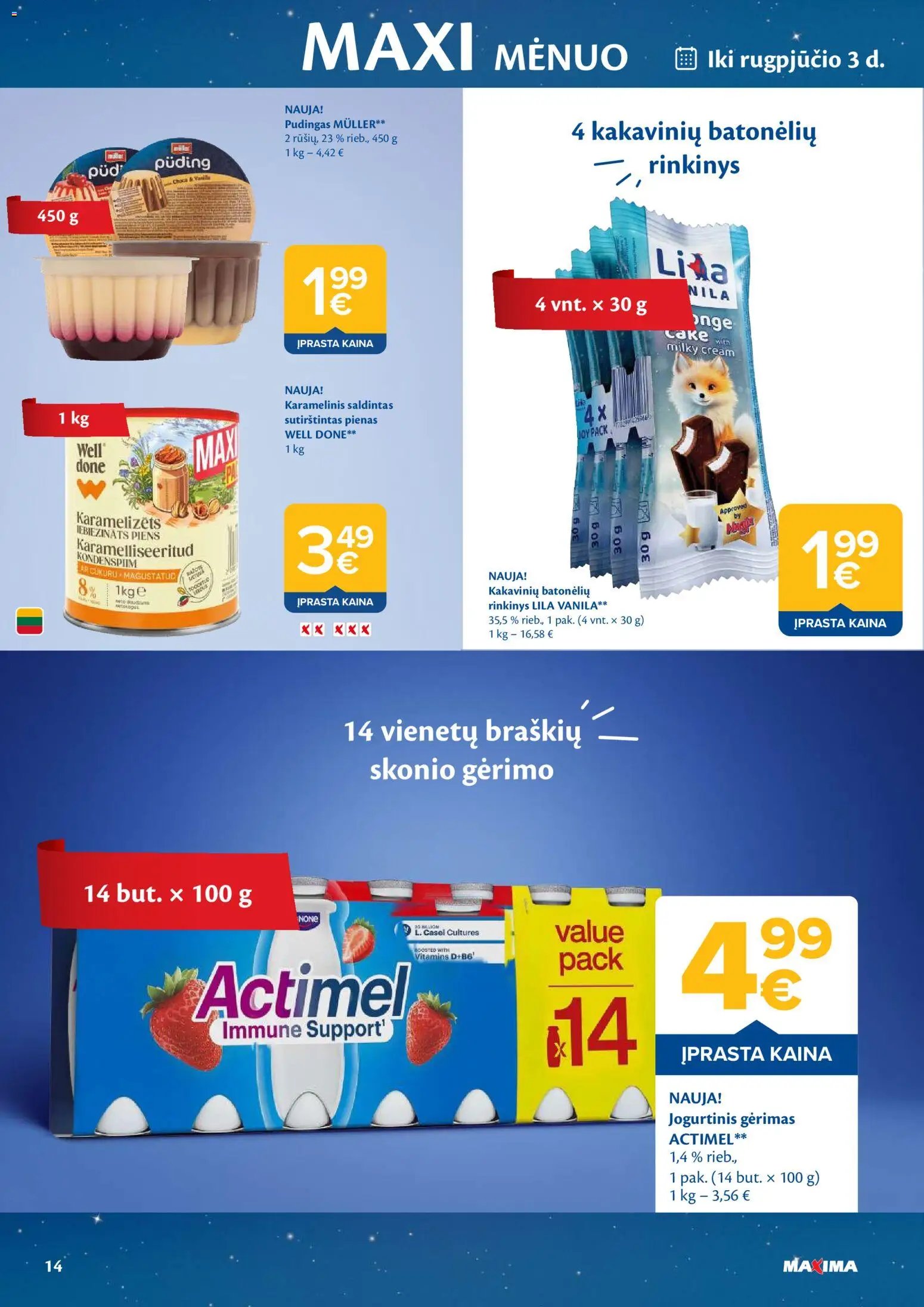 MAXIMA leidinys - Maxi mėnuo