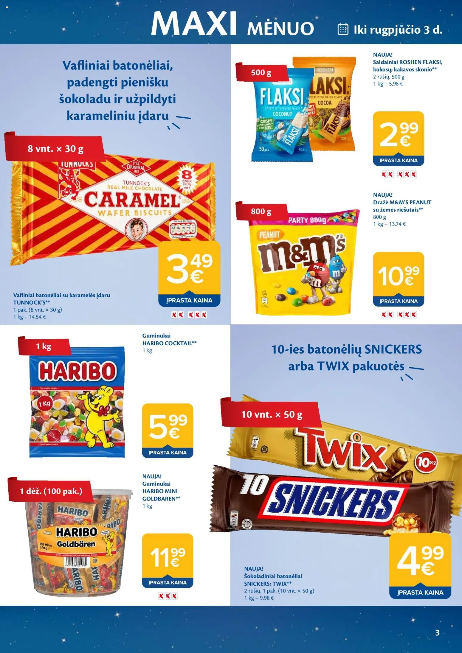 MAXIMA leidinys - Maxi mėnuo