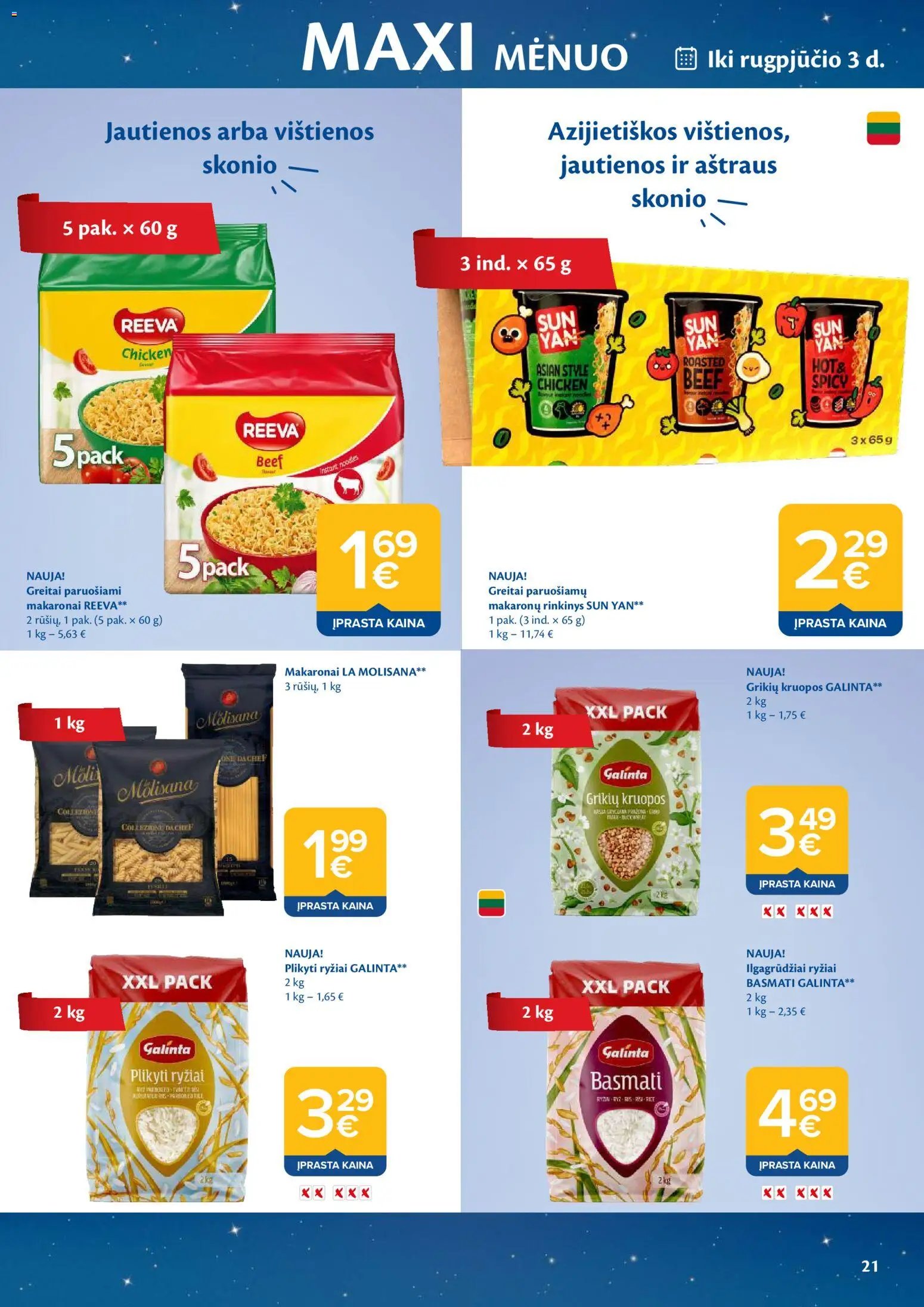MAXIMA leidinys - Maxi mėnuo