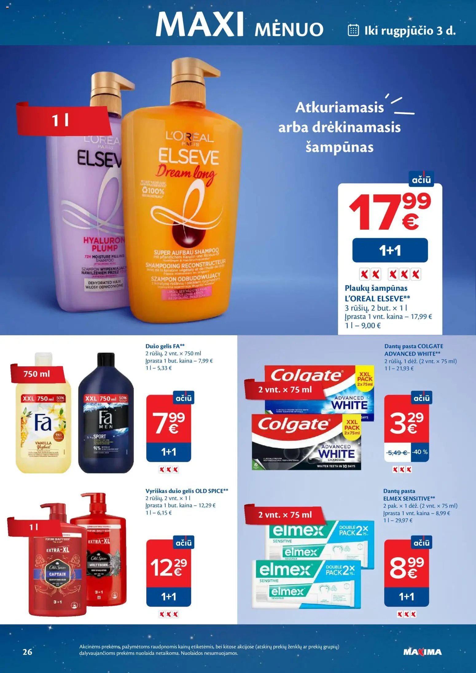 MAXIMA leidinys - Maxi mėnuo