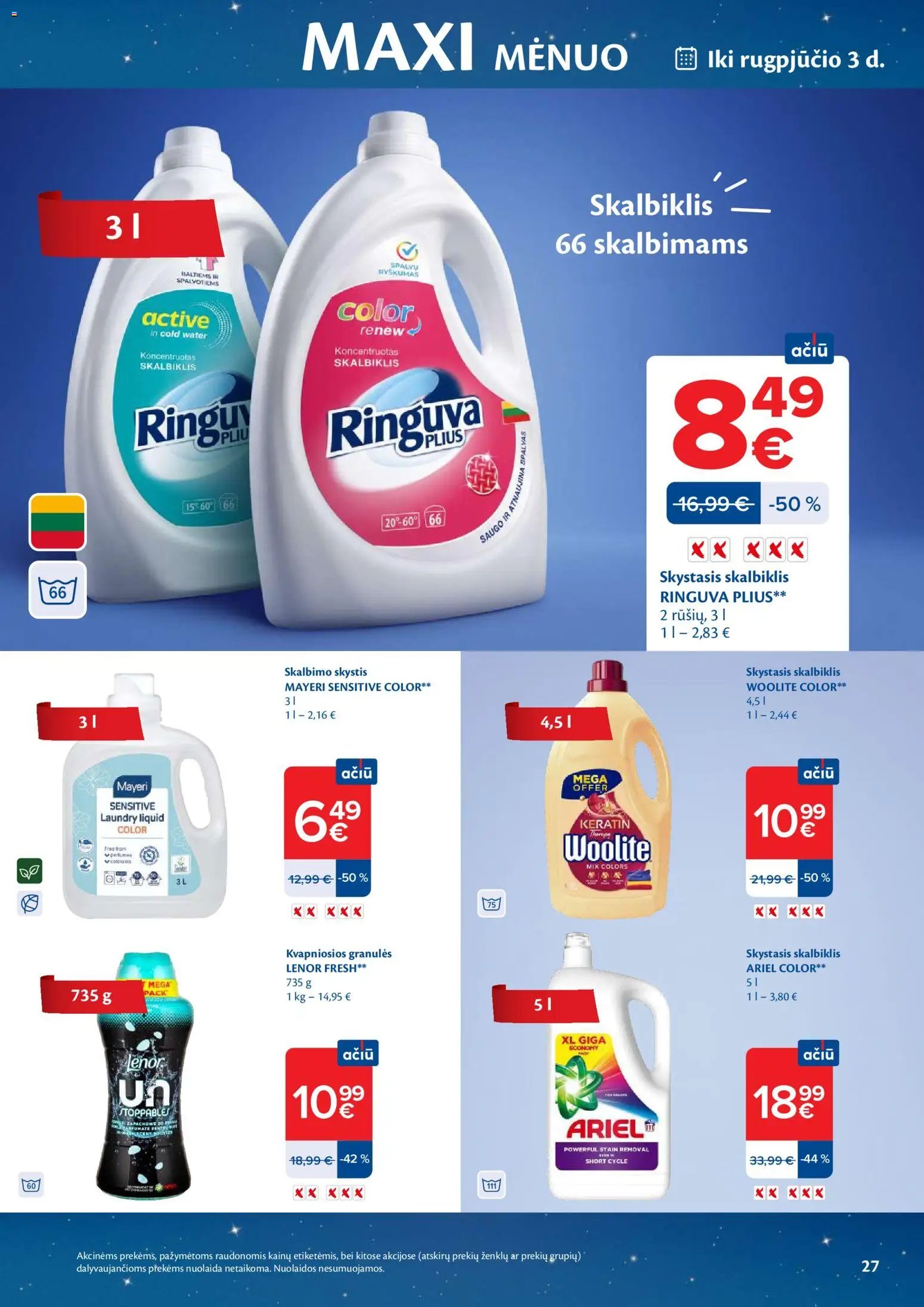 MAXIMA leidinys - Maxi mėnuo