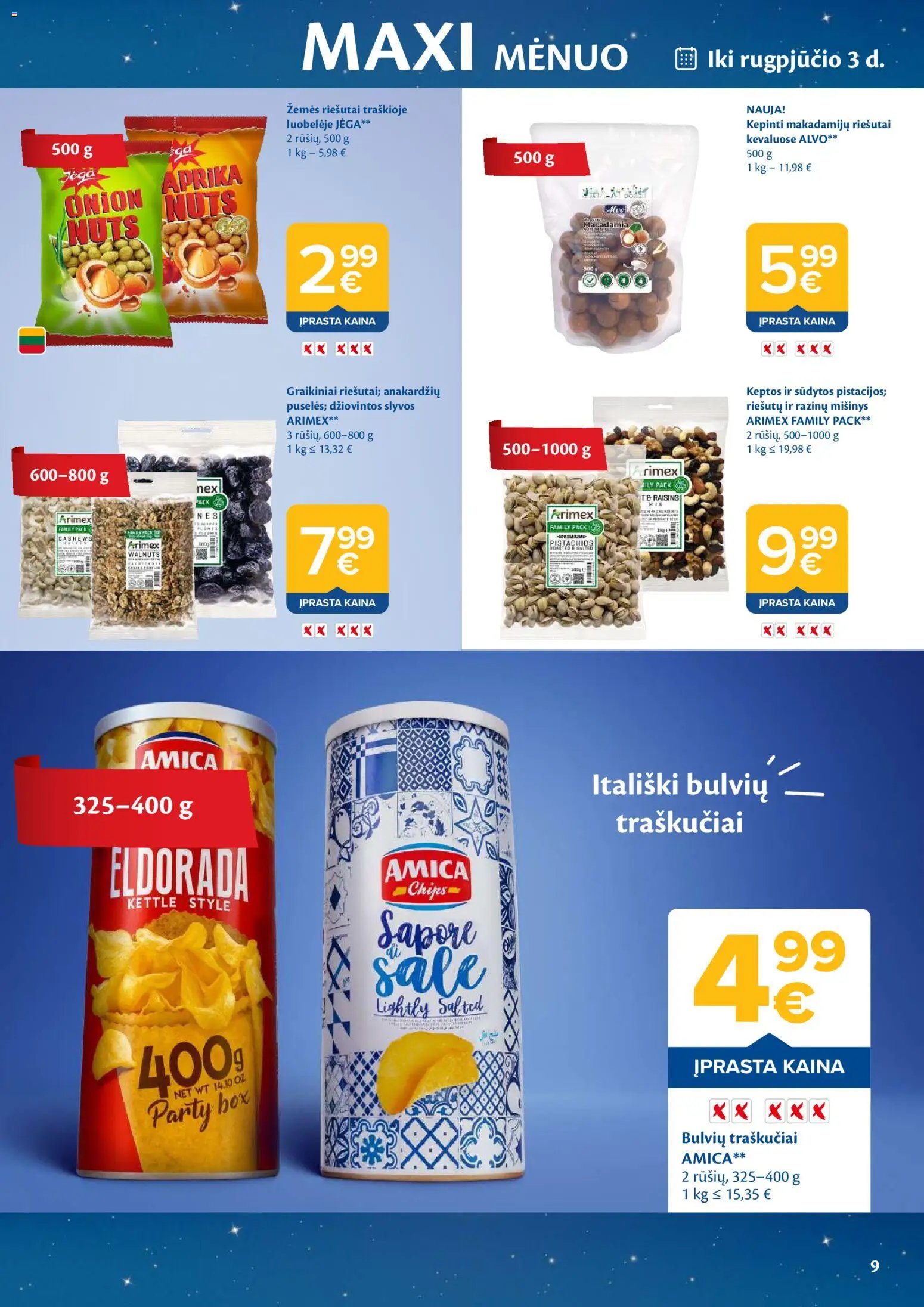 MAXIMA leidinys - Maxi mėnuo