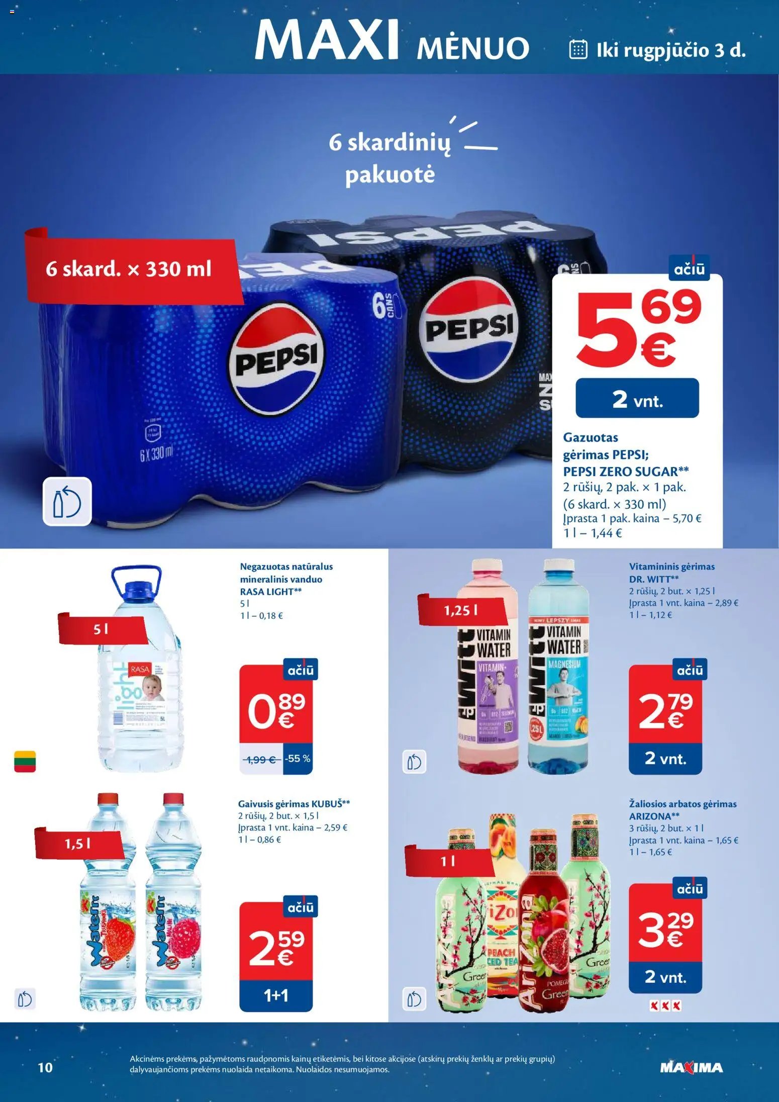 MAXIMA leidinys - Maxi mėnuo