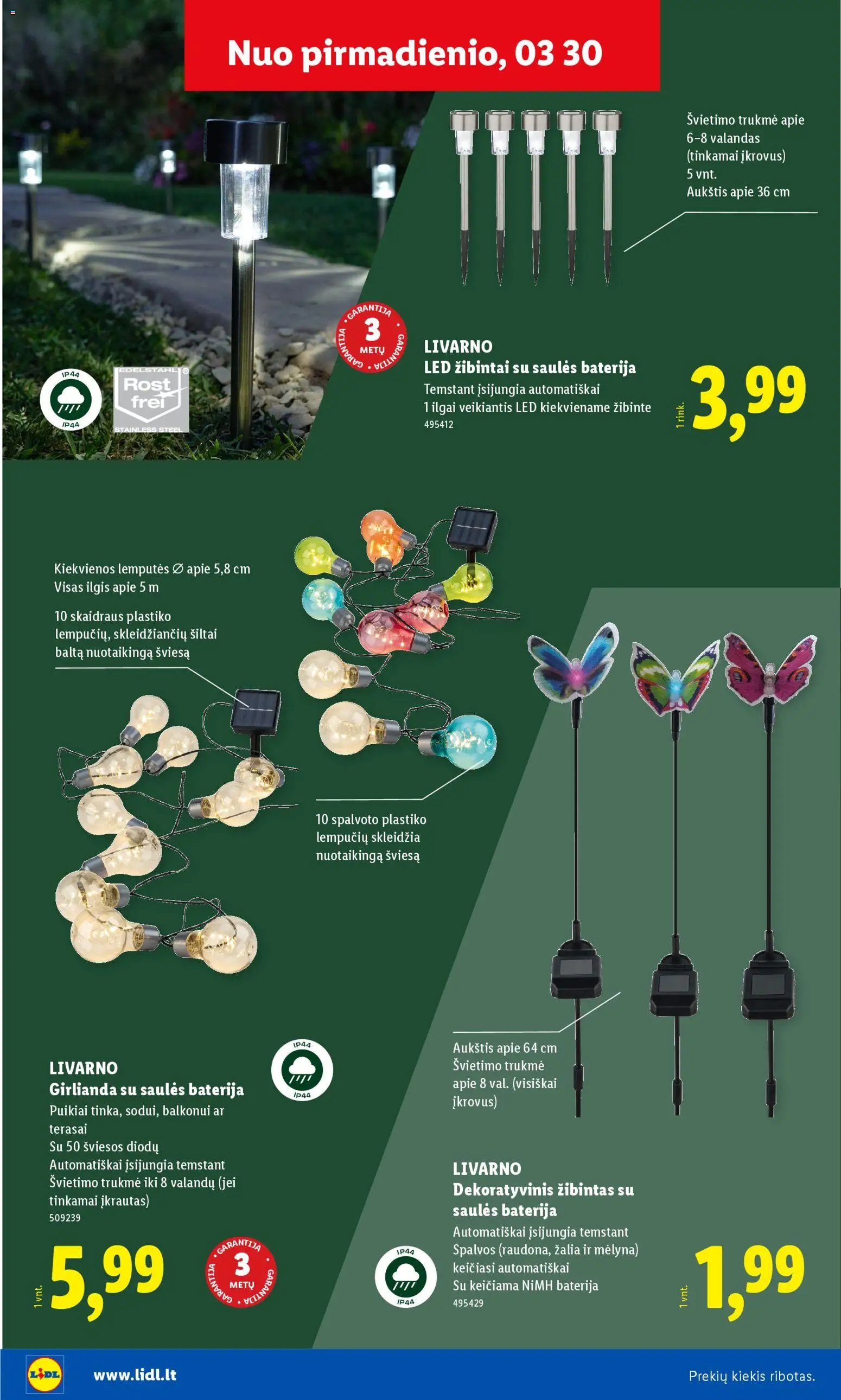 LIDL leidinys - Sodui valio