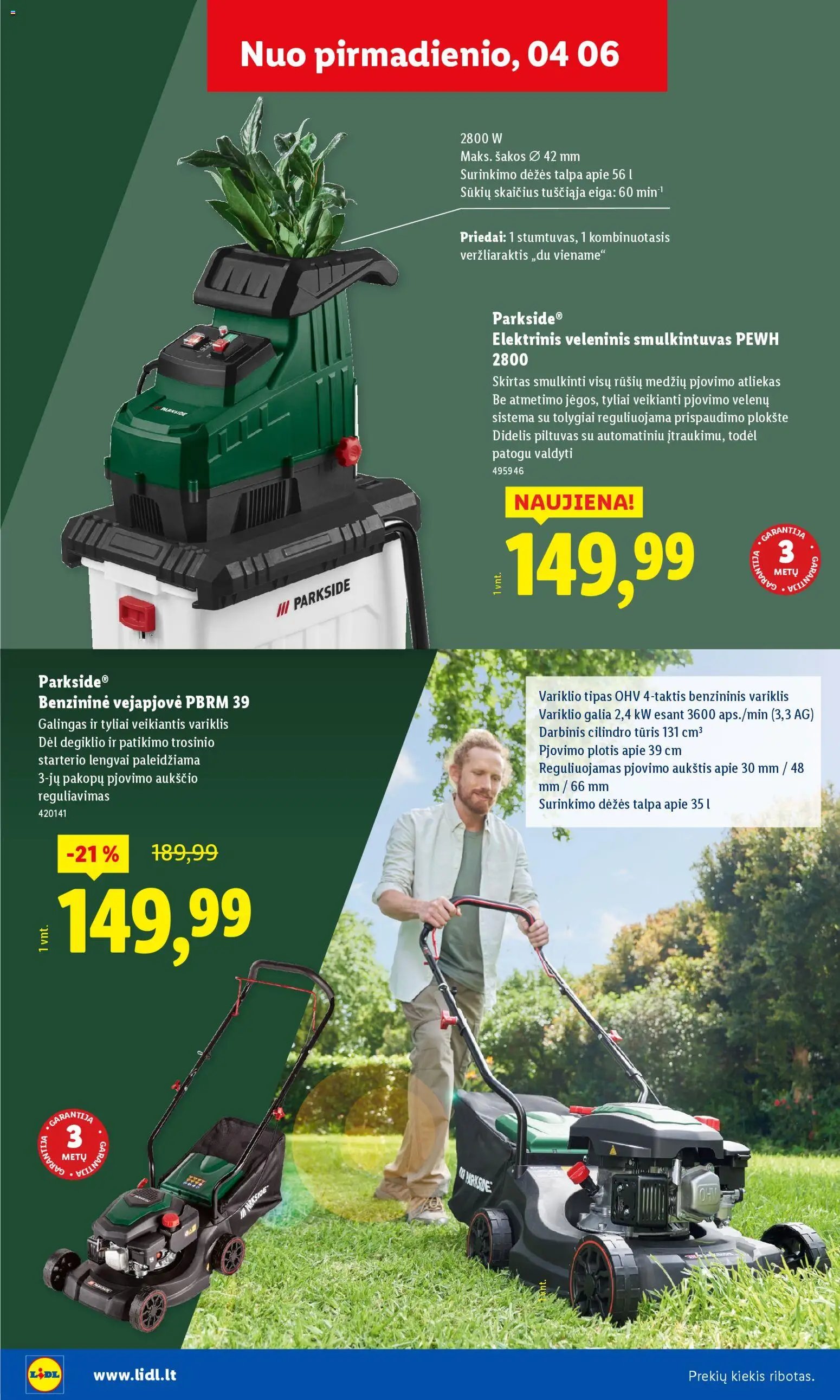 LIDL leidinys - Sodui valio