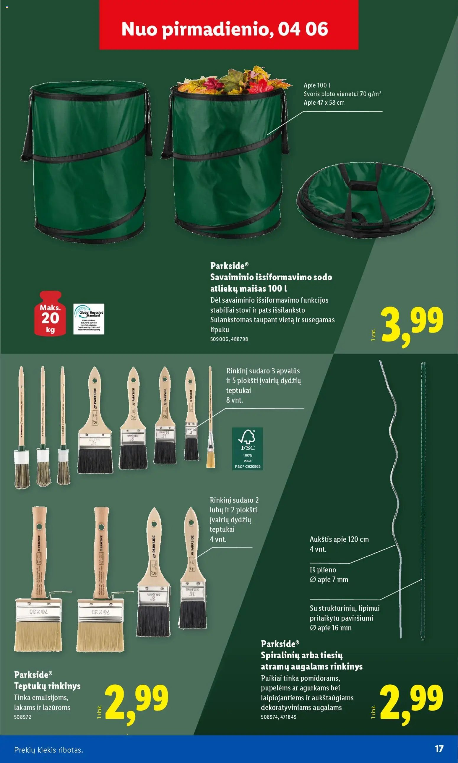 LIDL leidinys - Sodui valio