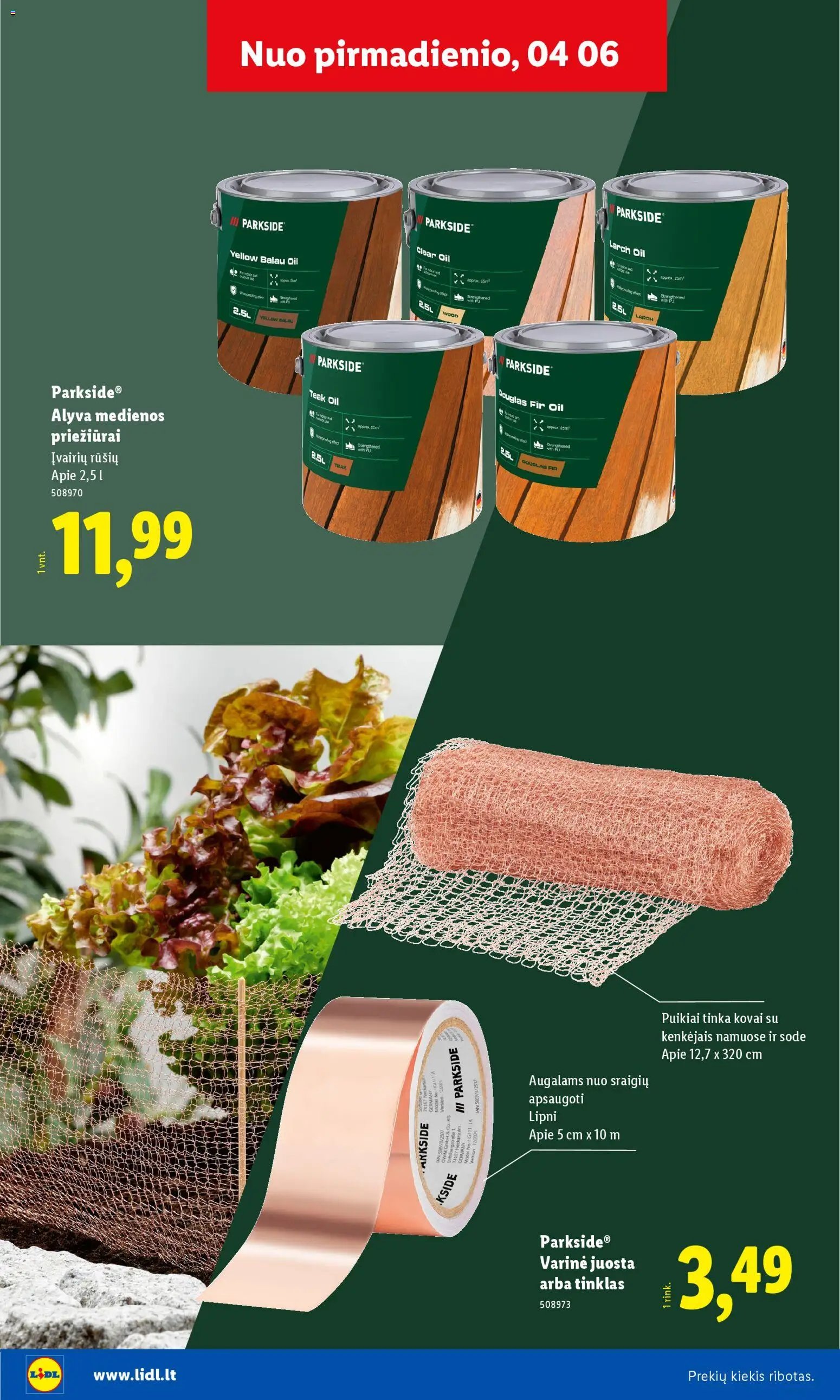 LIDL leidinys - Sodui valio